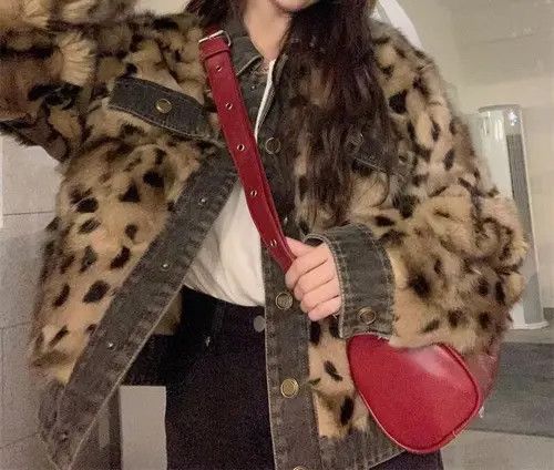 Japanese Brand × Vintage Retro patchwork leopard print turf design jacket Size S / US 4 / IT 40 - 3 Thumbnail