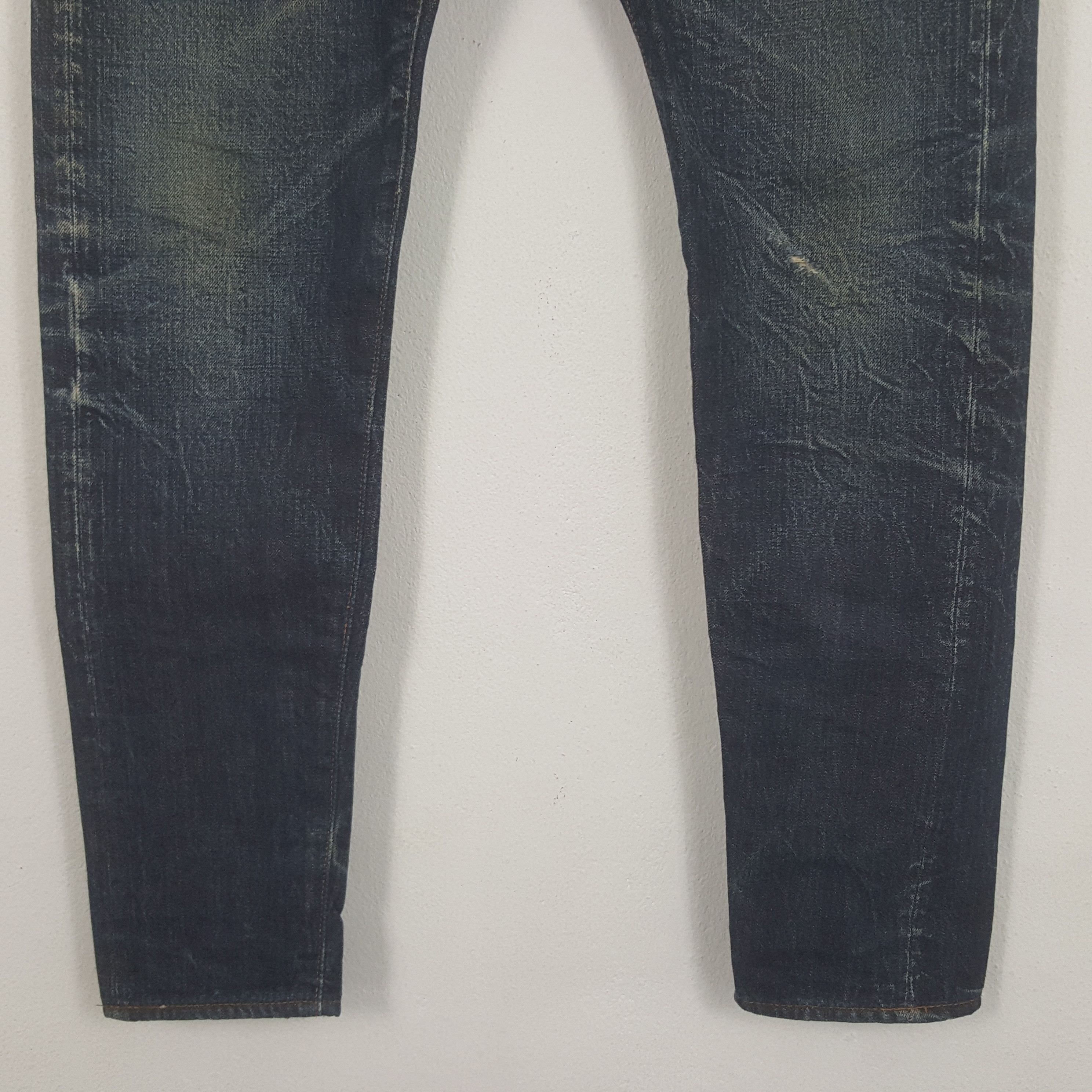 Evisu × Japanese Brand Vintage Evisu No 5 Selvedge Custom Art Daicock Denim Jeans Size US 31 - 6 Thumbnail