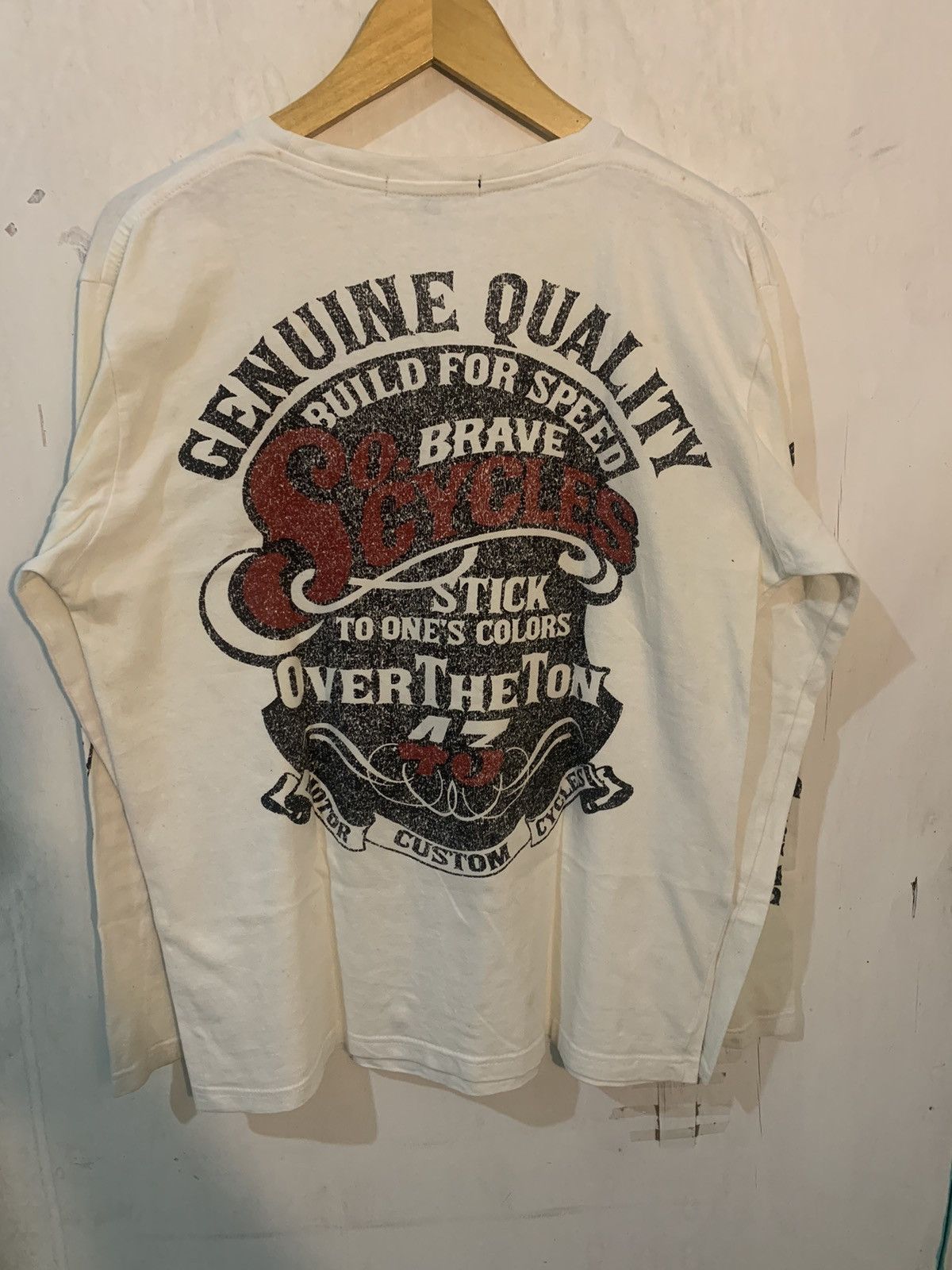 14th Addiction × Le Grande Bleu (L.G.B.) × Yasuyuki Ishii Japanese poem Long Sleeve LGB styel Size US L / EU 52-54 / 3 - 3 Thumbnail