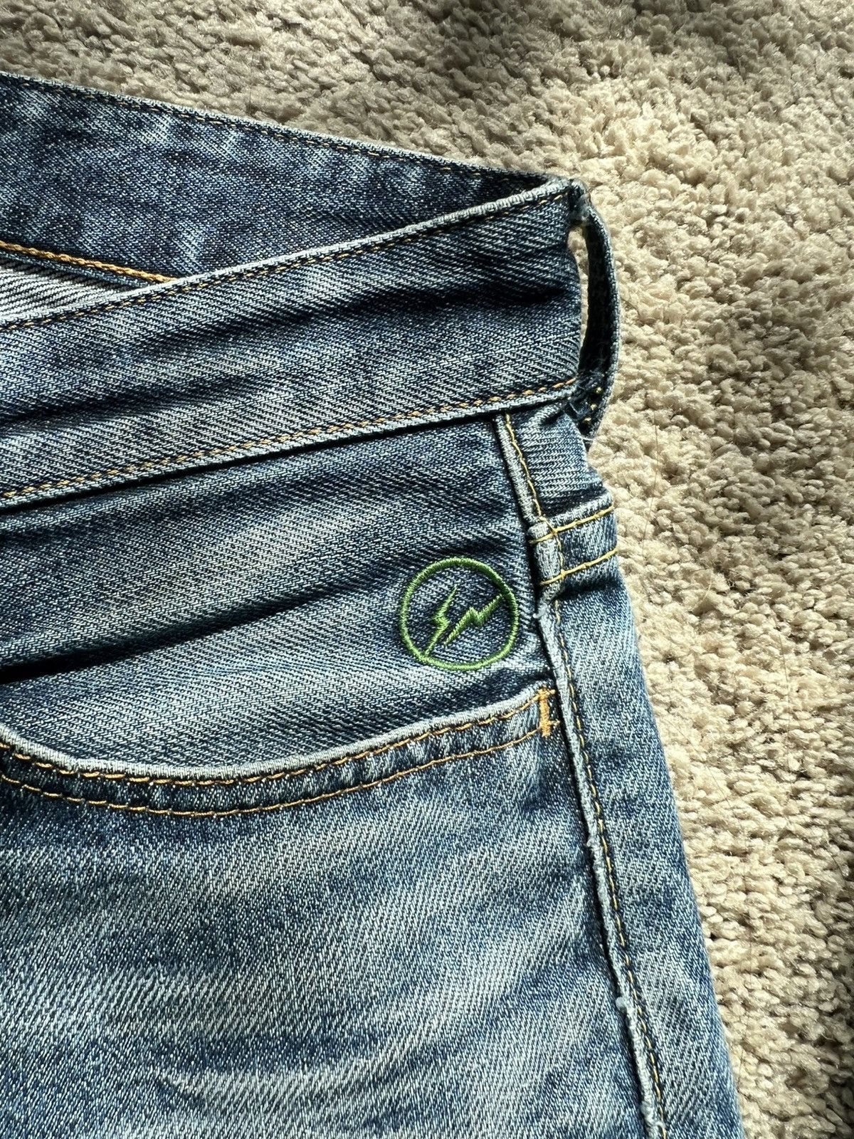 Fragment Design × Vanquish Fragment x Vanquish Lightning jeans Size US 30 / EU 46 - 1 Thumbnail