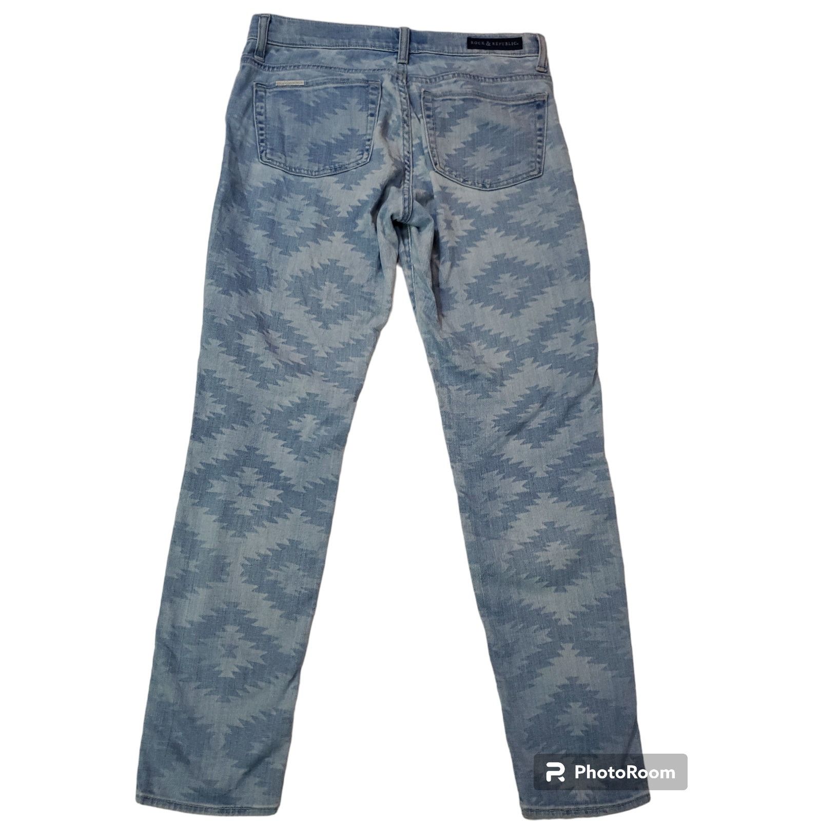 Rock & Republic Rock & Republic | Southwestern/Aztec Design Jeans | Size 6 Size 28" / US 6 / IT 42 - 7 Thumbnail