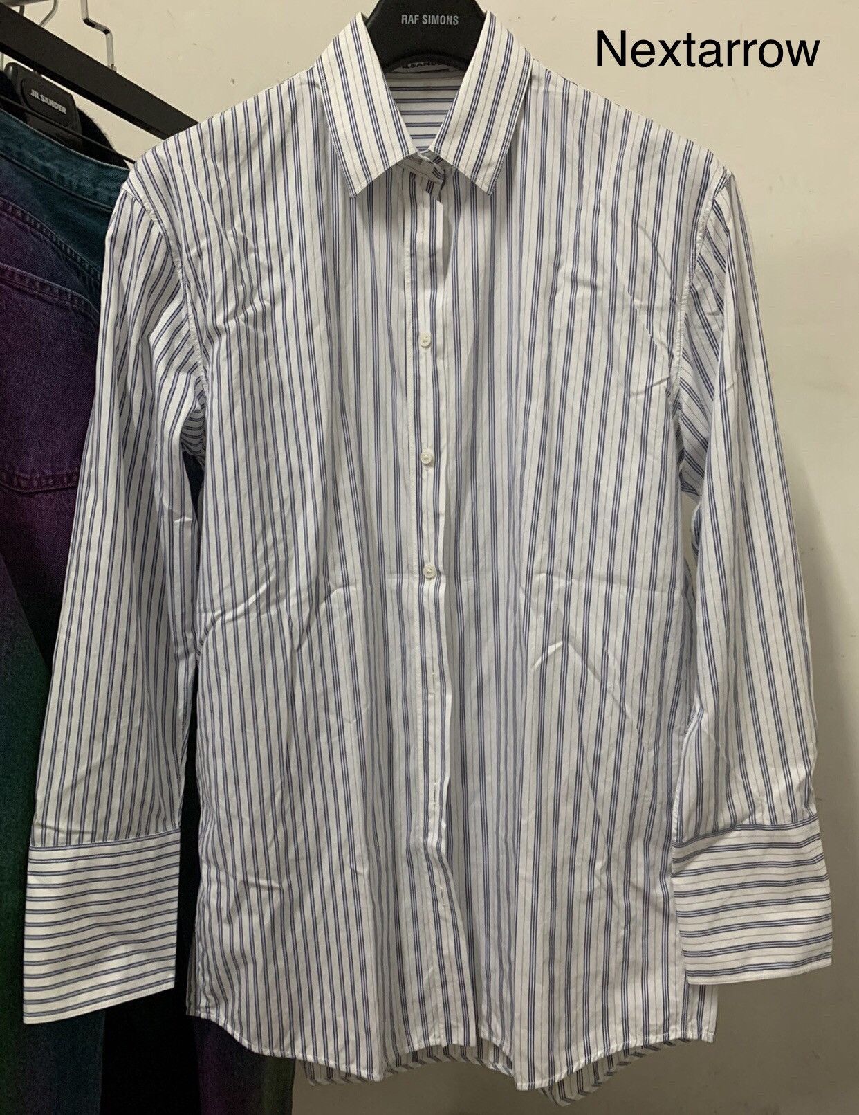 Jil Sander JIL SANDER Classic Striped Shirt2412-Nextarrow Size US S / EU 44-46 / 1 - 1 Thumbnail