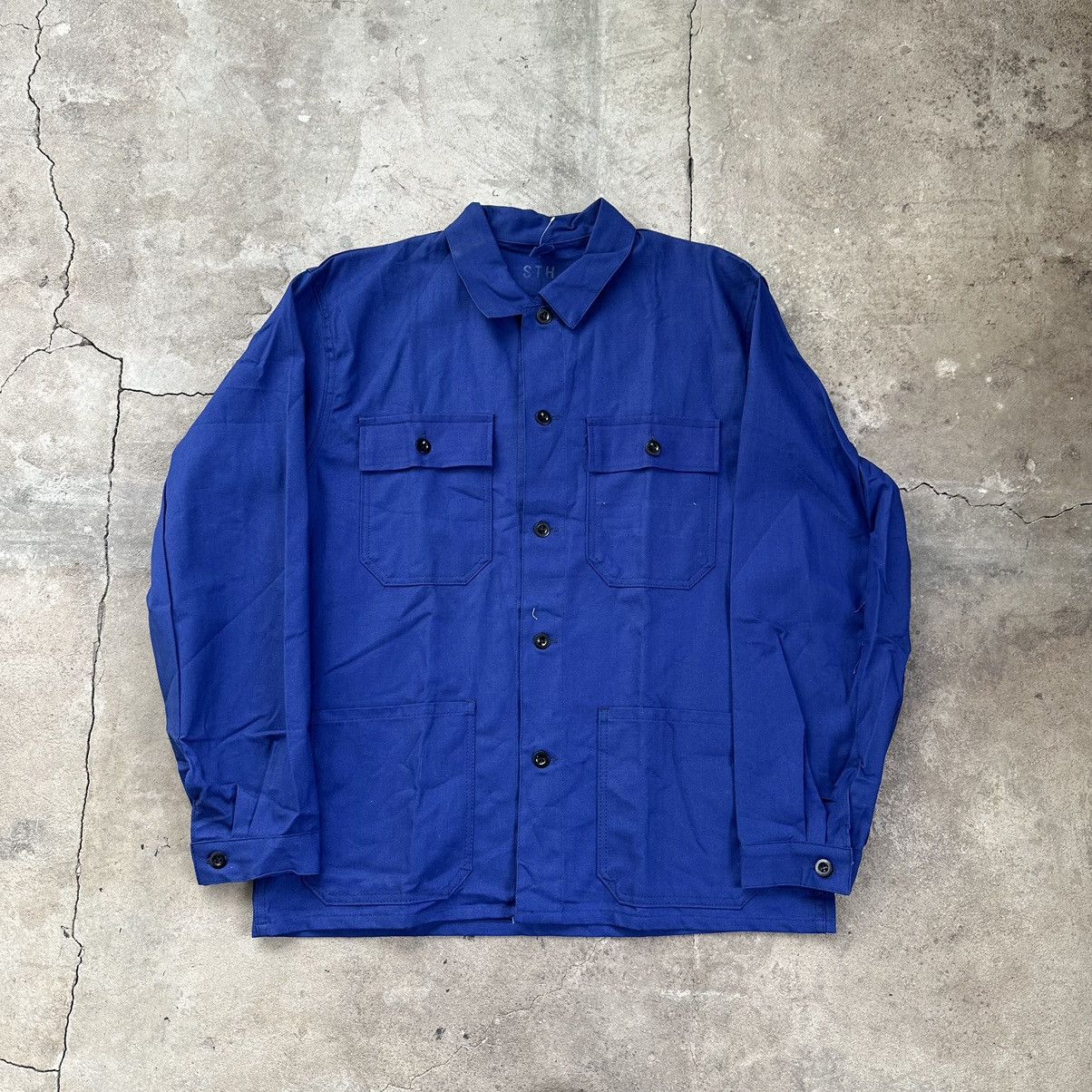 Le Laboureur Vintage French work chore jacket Size US L / EU 52-54 / 3 - 1 Thumbnail