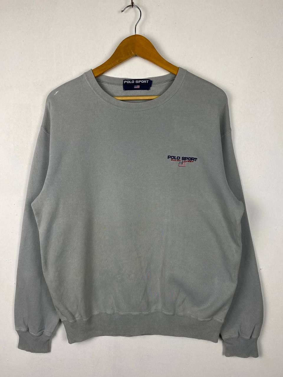 Polo Ralph Lauren vintage polo sport ralph lauren nice design sweatshirt Size US M / EU 48-50 / 2 - 1 Thumbnail