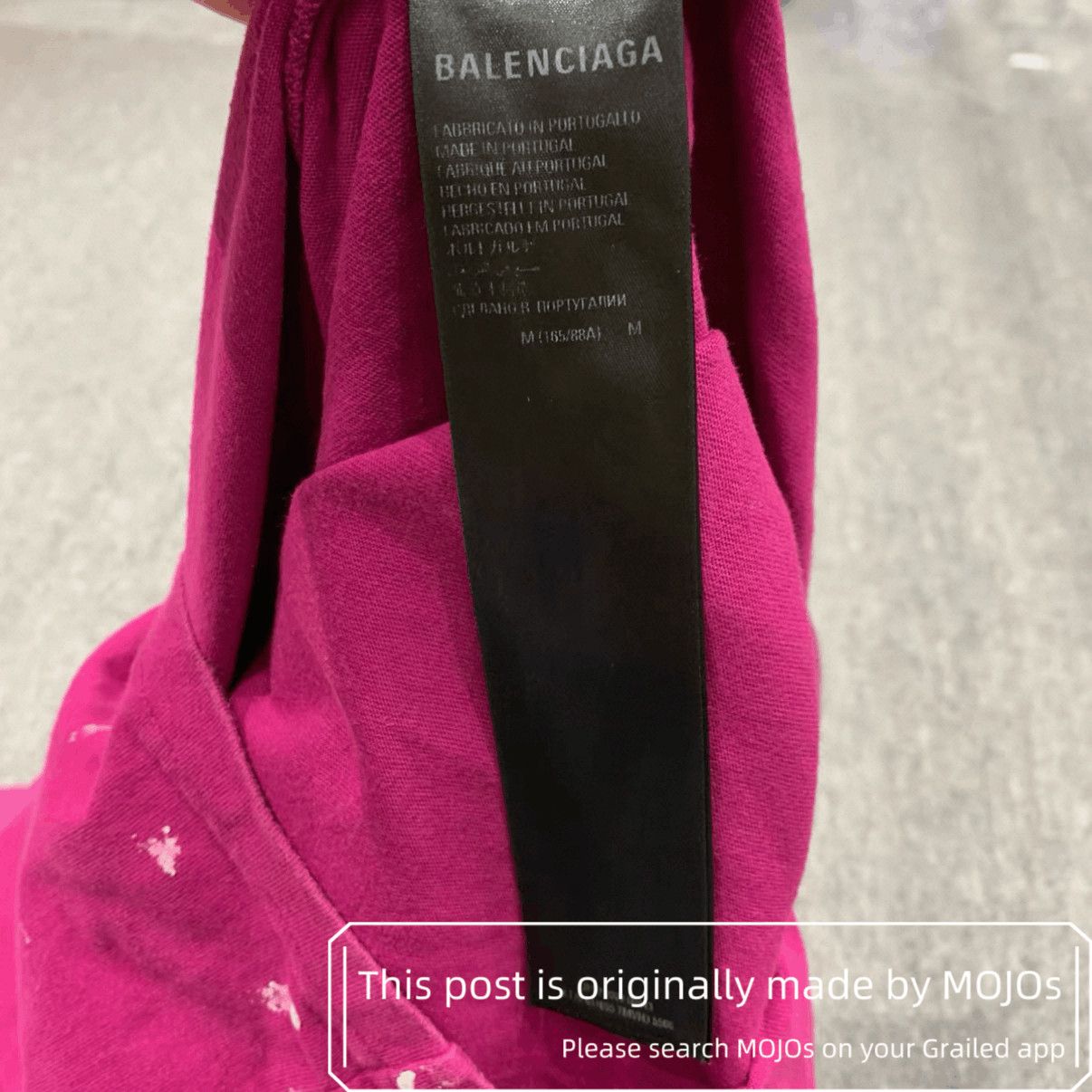 Balenciaga Balenciaga 90% BAlenciaga 10% Myself Tee mojos1541 Size US M / EU 48-50 / 2 - 4 Thumbnail