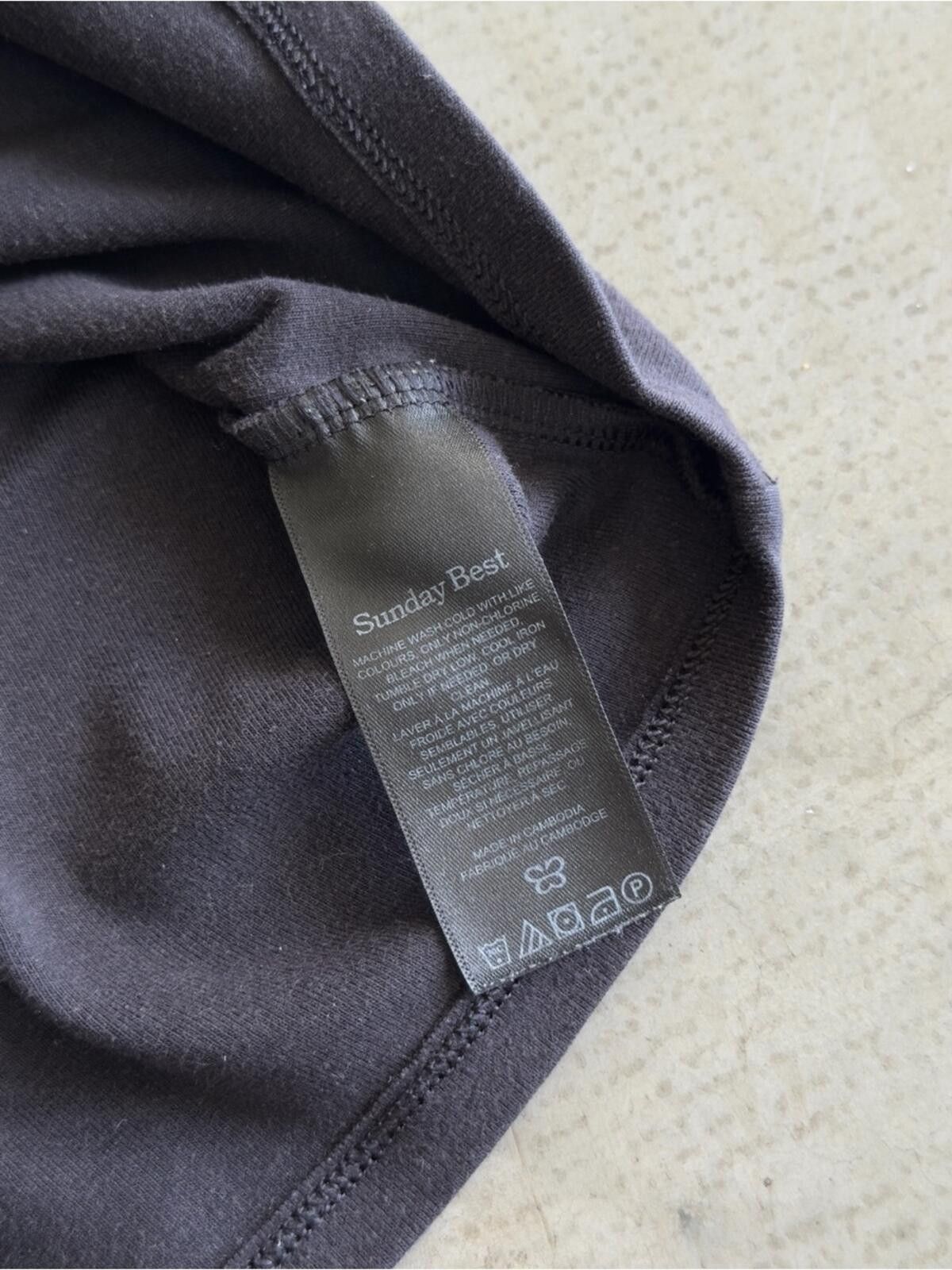 Other Sunday Best / BestHug Little Ribbed T-Shirt / Black Size S / US 4 / IT 40 - 12 Thumbnail