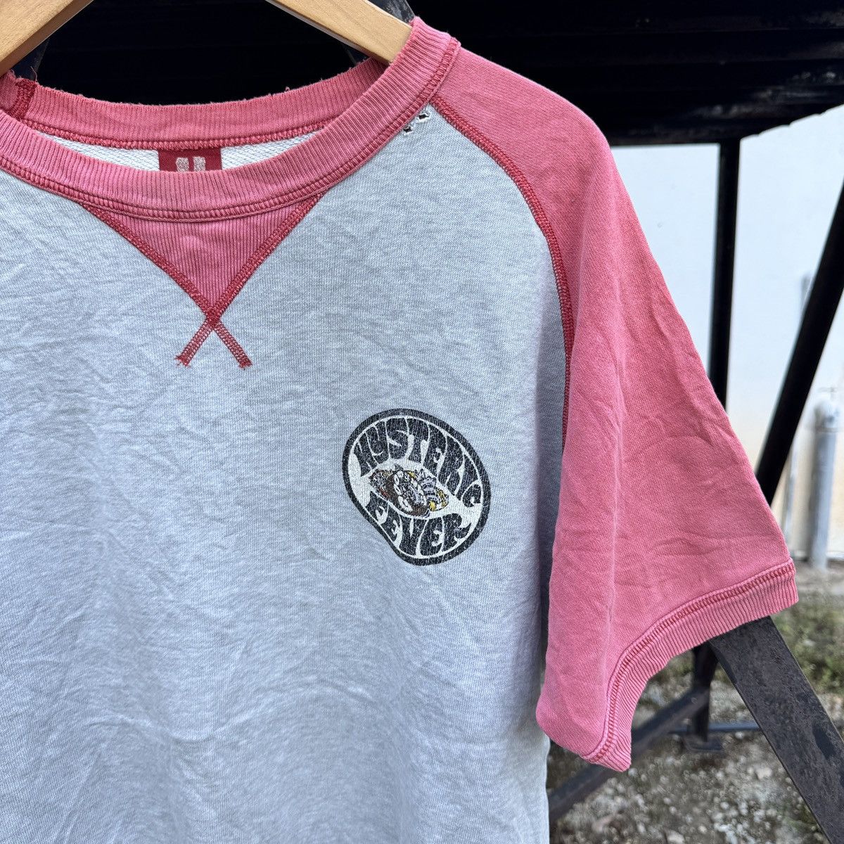 Hysteric Glamour Vintage Hysteric Glamour "Hysteric Fever" Raglan Sweatshirt Size US L / EU 52-54 / 3 - 8 Thumbnail
