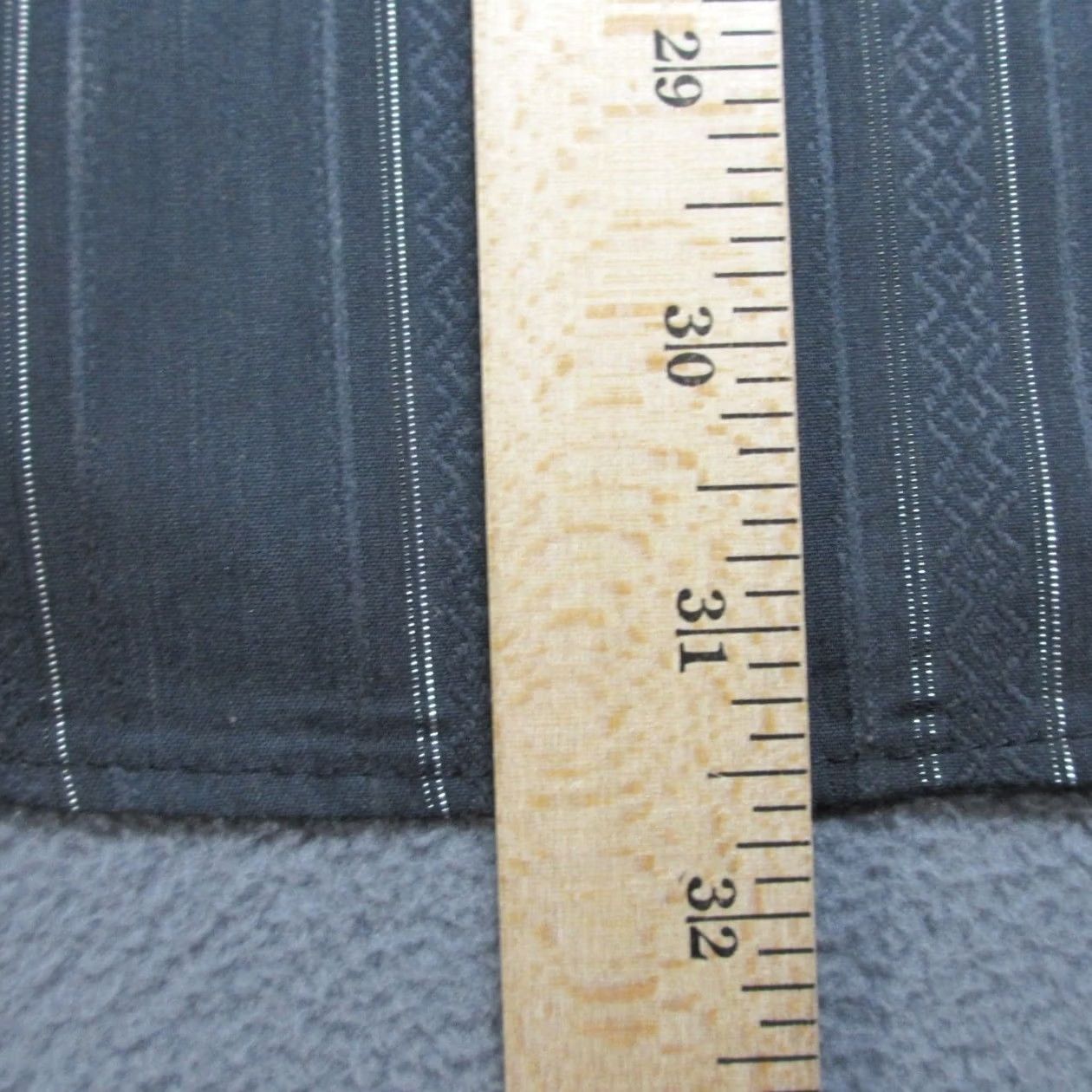 Vintage VINTAGE Panhandle Slim Shirt Mens XL Gray Striped Western Pocket Snap Pearl 16.5X35 Regular Size US XL / EU 56 / 4 - 7 Thumbnail