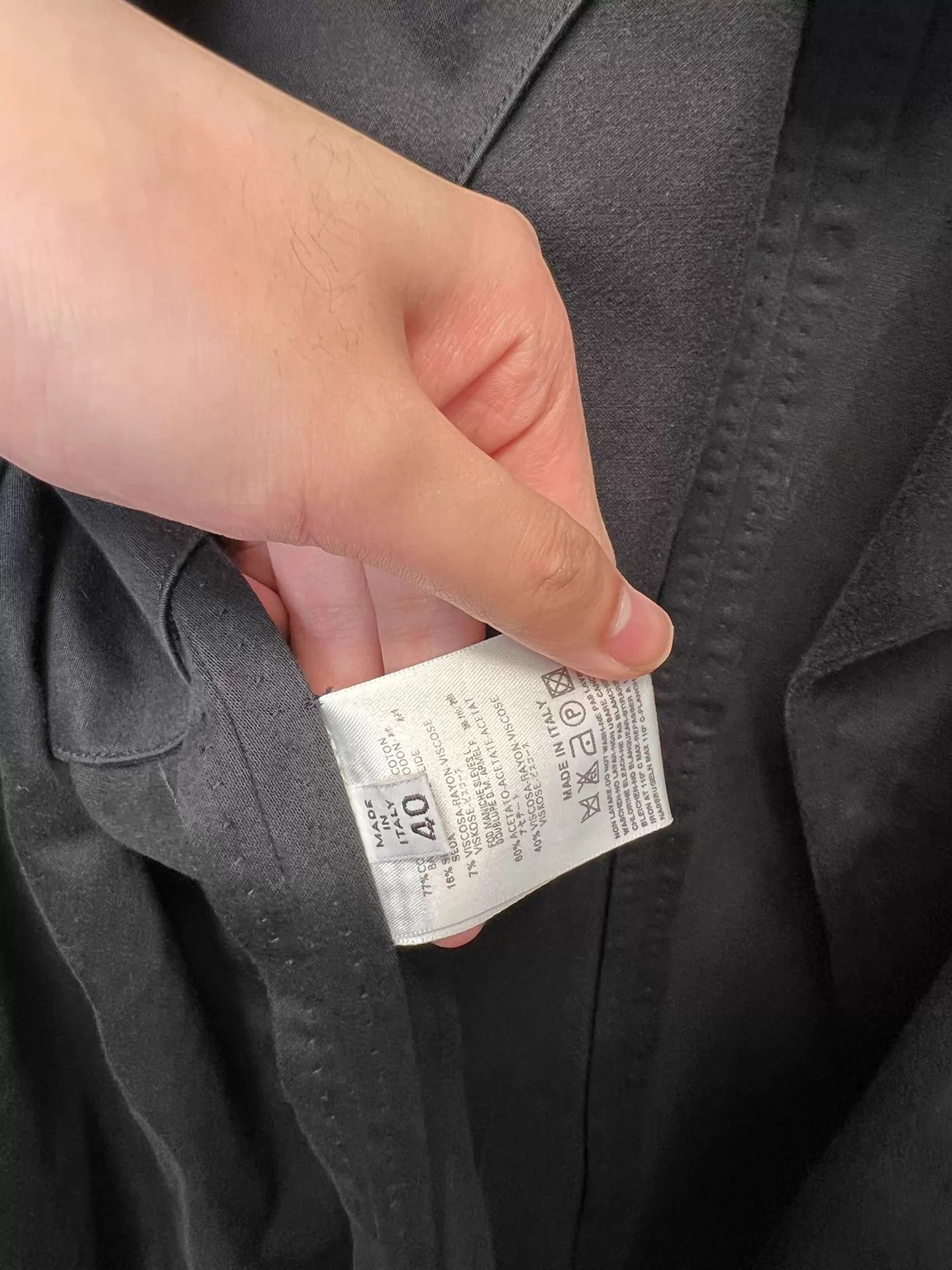 Other MMM 01SS Sun-Faded Washed Distressed Placket Jacket 40 Size S / US 4 / IT 40 - 8 Thumbnail