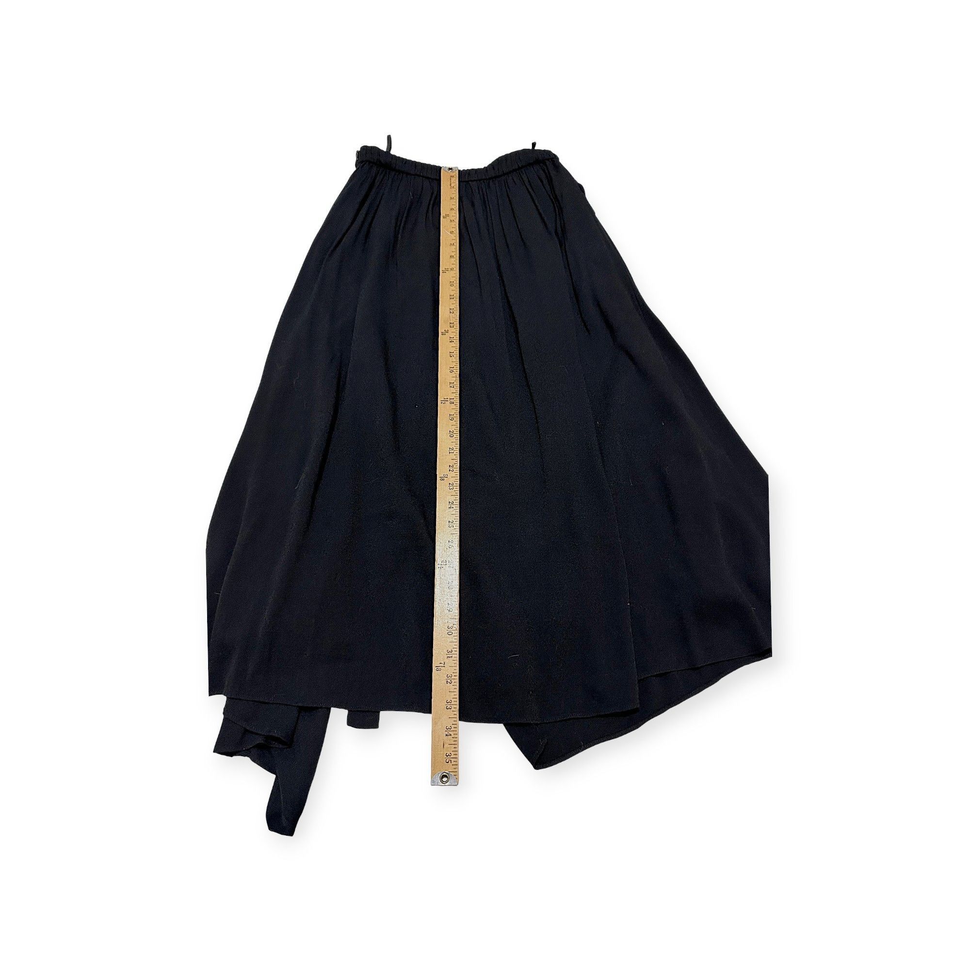Ulla Johnson Ulla Johnson Sofia Ruffled Crepe Midi Skirt, Black, Size 4, Size 27" / US 4 / IT 40 - 13 Thumbnail
