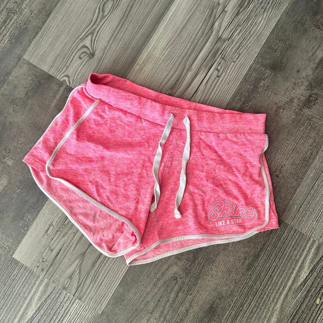 Other justice pink and white shine like a star shorts Size 26" / US 2 / IT 38 - 1 Thumbnail