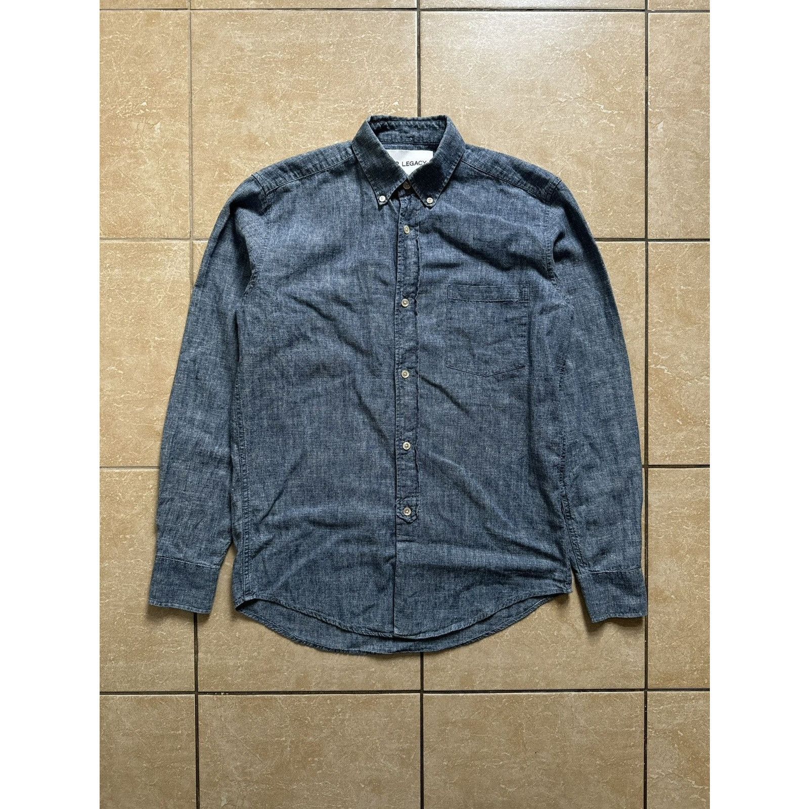 Our Legacy Our Legacy Hamp Oxford shirt Size US S / EU 44-46 / 1 - 1 Thumbnail