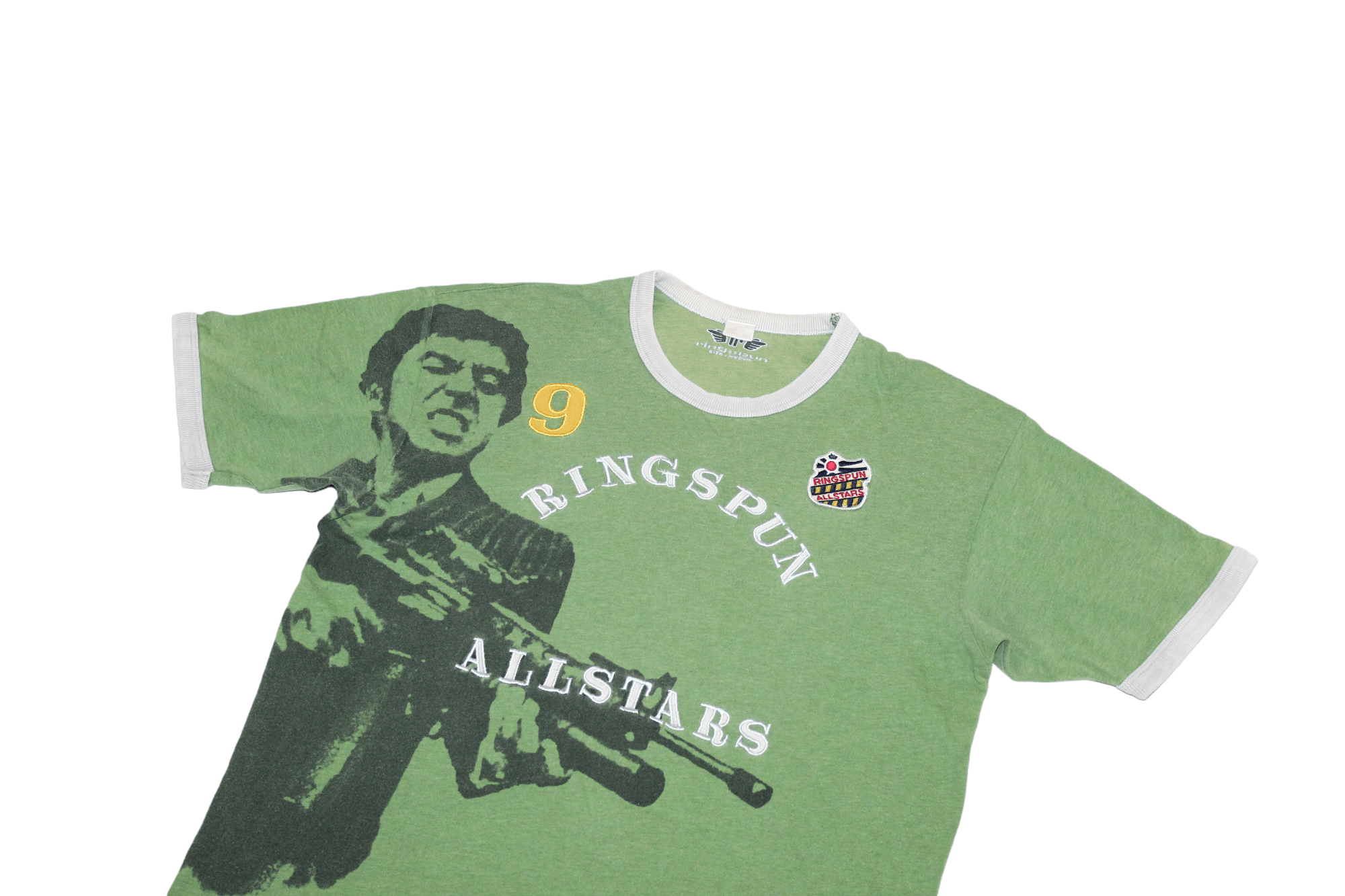 Ringspun VTG🔥 Ringspun All Stars Scarface Tony Montana t-shirt Size US M / EU 48-50 / 2 - 2 Thumbnail