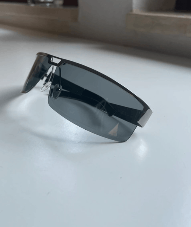 Gucci Gucci Sunglasses Steel Mask Sport Shield Pop Vintage Size ONE SIZE - 4 Thumbnail