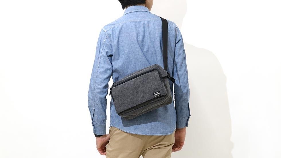 Porter Porter - Gray S Function Crossbody Bag Size ONE SIZE - 12 Thumbnail