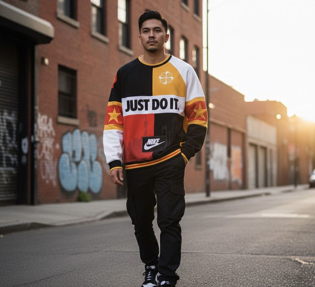 Nike NIKE NSW CREW SHANGHAI Size US XL / EU 56 / 4 - 3 Thumbnail