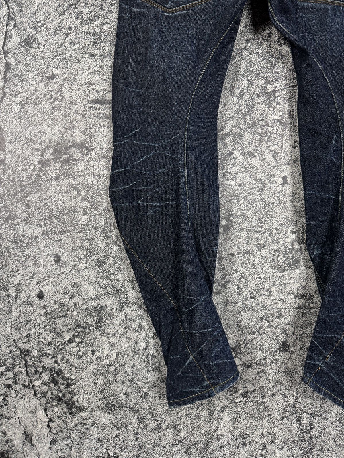 G-Star G-Star RAW 3D Denim Riley Loose Tapered Distressed Jeans Size US 30 / EU 46 - 15 Thumbnail