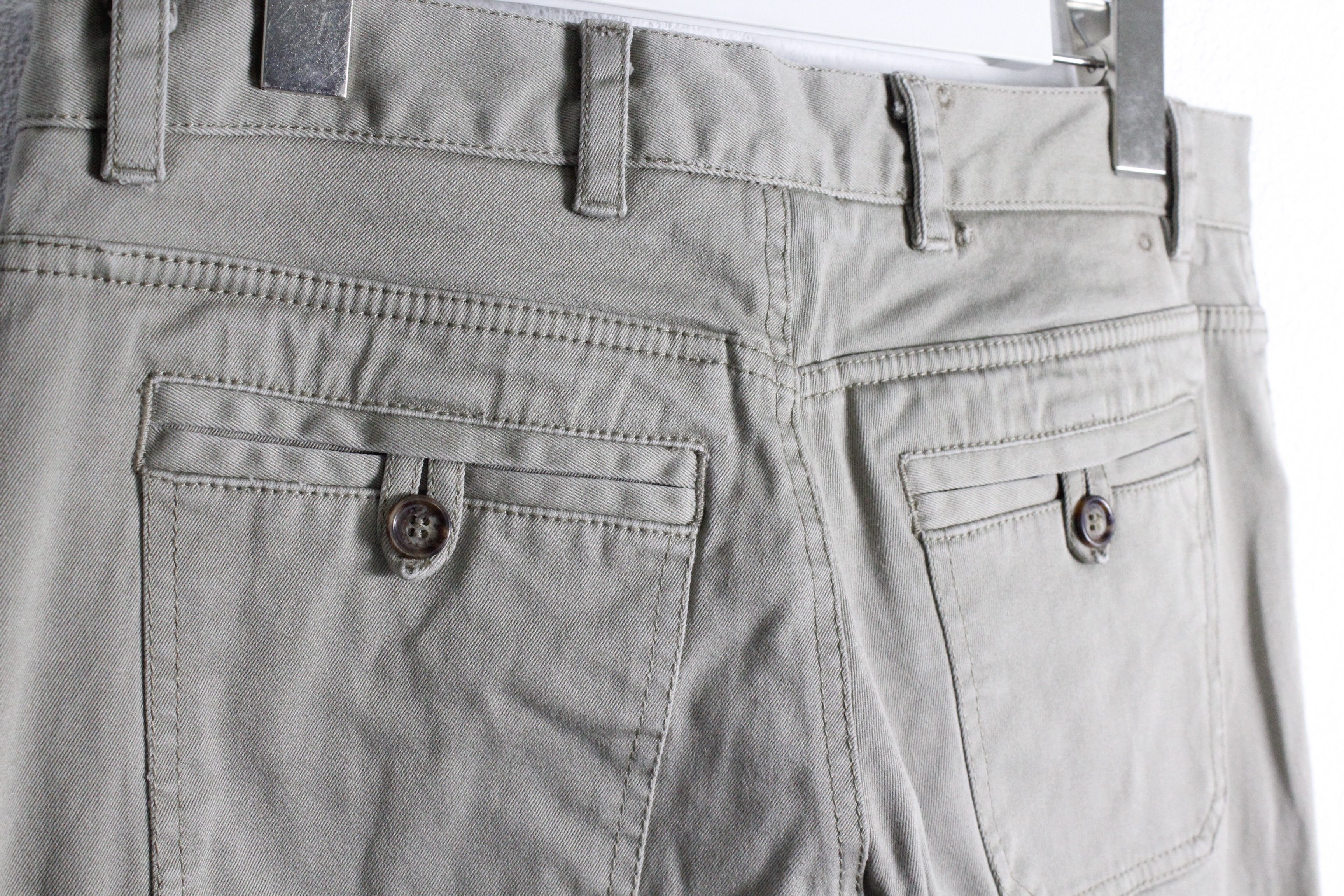 Prada Prada Logo Beige Denim Casual Jeans Pants 30 size Size US 30 / EU 46 - 7 Thumbnail