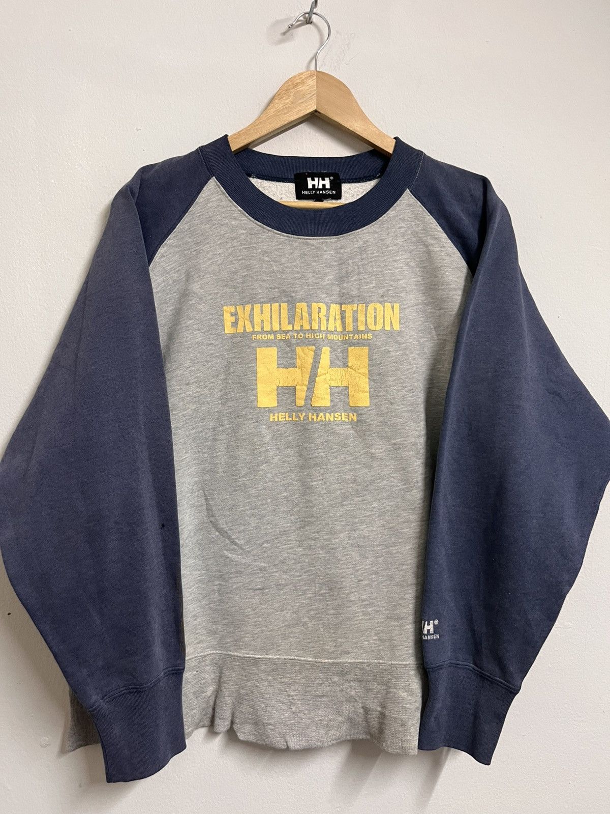 Helly Hansen 💥Vintage Helly hansen BOXY CUT distressed faded EXHILARATION Size US L / EU 52-54 / 3 - 1 Thumbnail