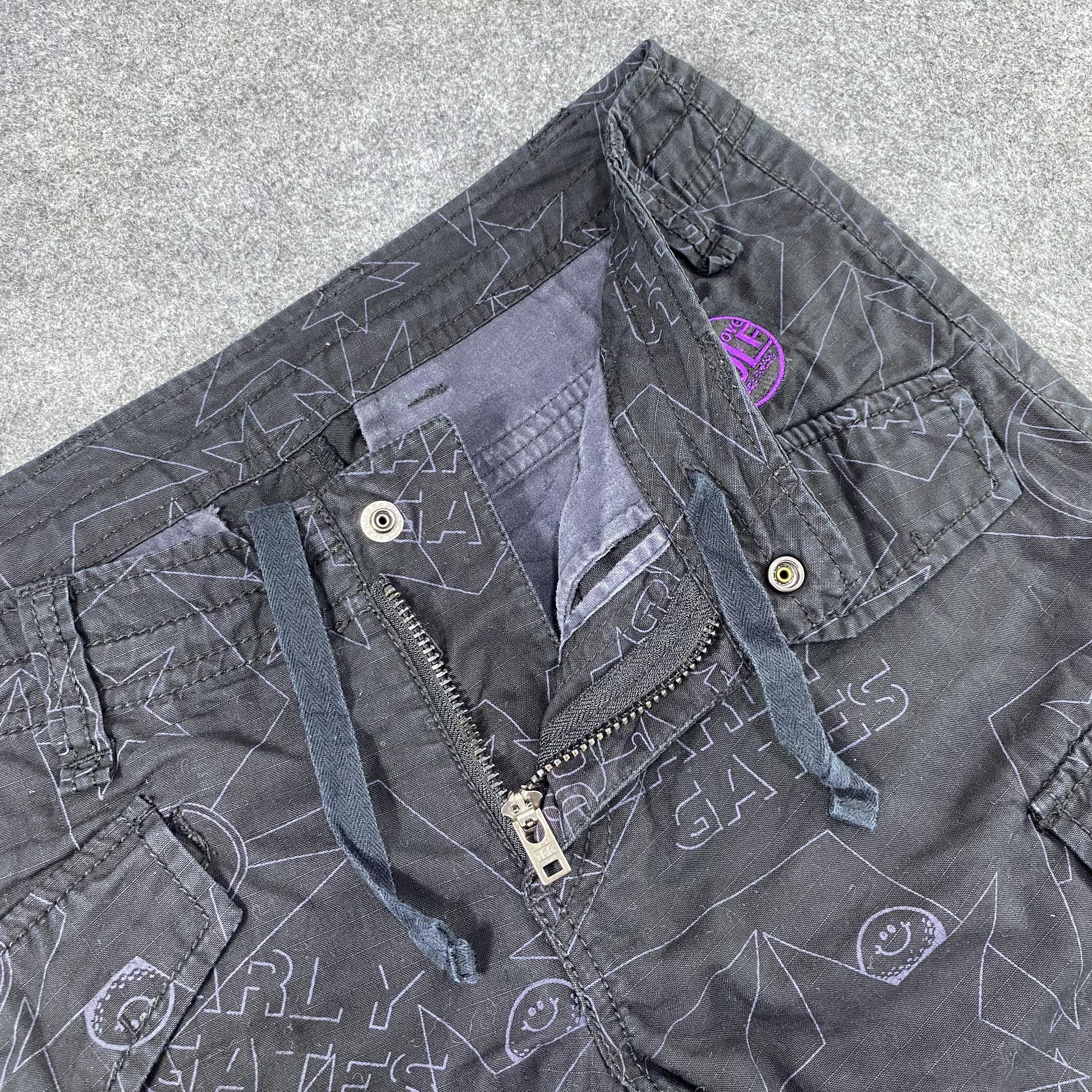 Designer × Japanese Brand Vintage Pearly Gates Full Print Cargo Pants - C015 Size US 30 / EU 46 - 7 Thumbnail