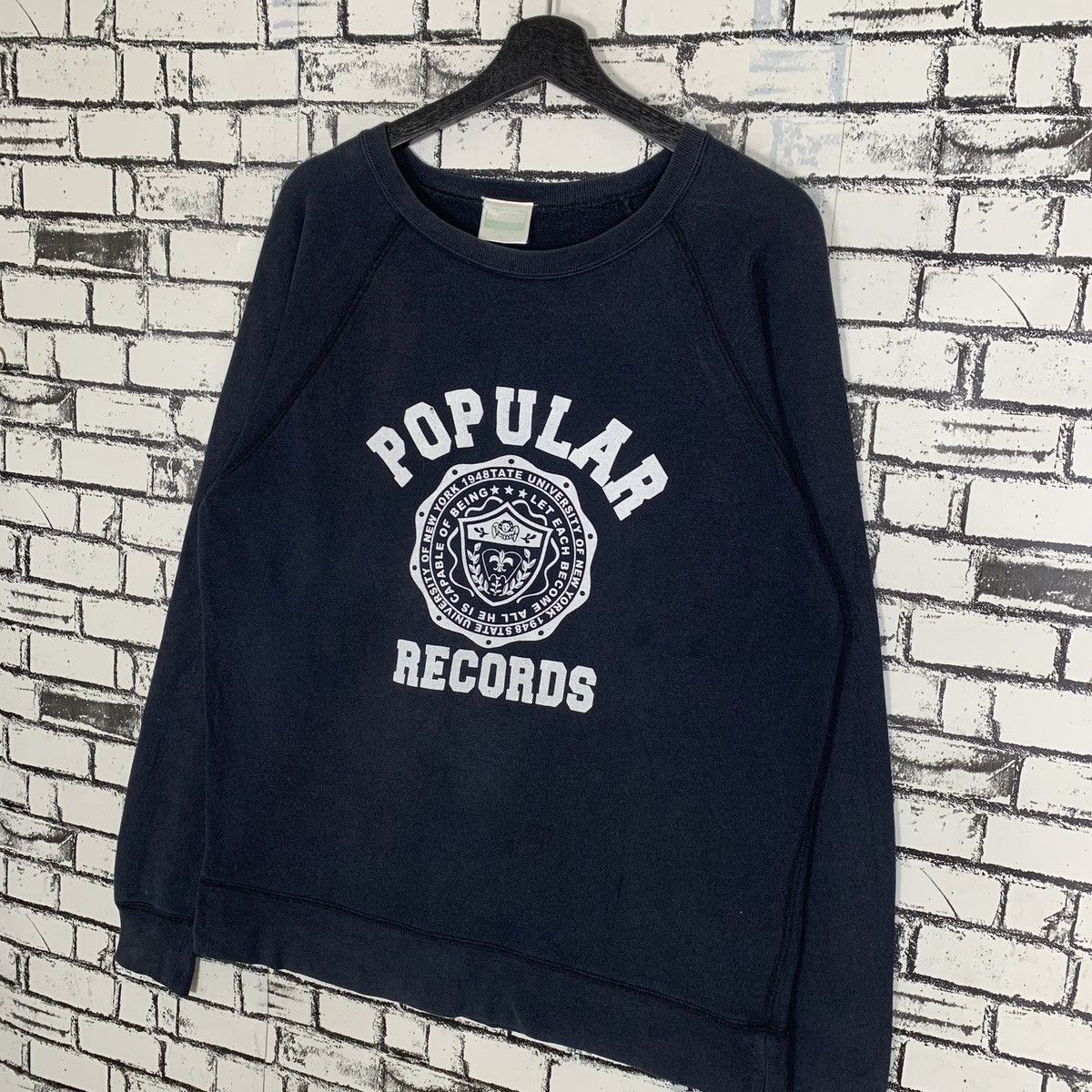 Vintage State University of New York Sweatshirt Size US L / EU 52-54 / 3 - 2 Thumbnail