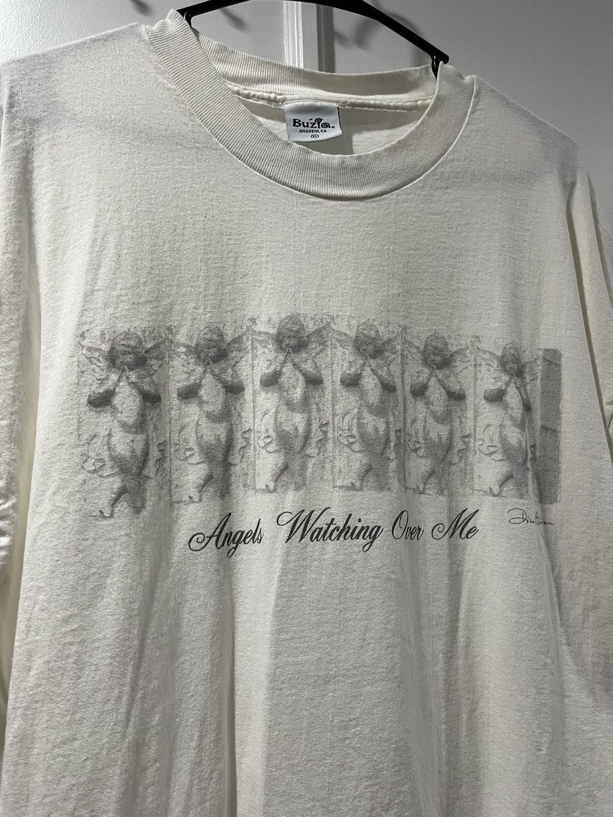 Vintage Vintage Angels Watching Over Me Tshirt Size US XL / EU 56 / 4 - 3 Thumbnail