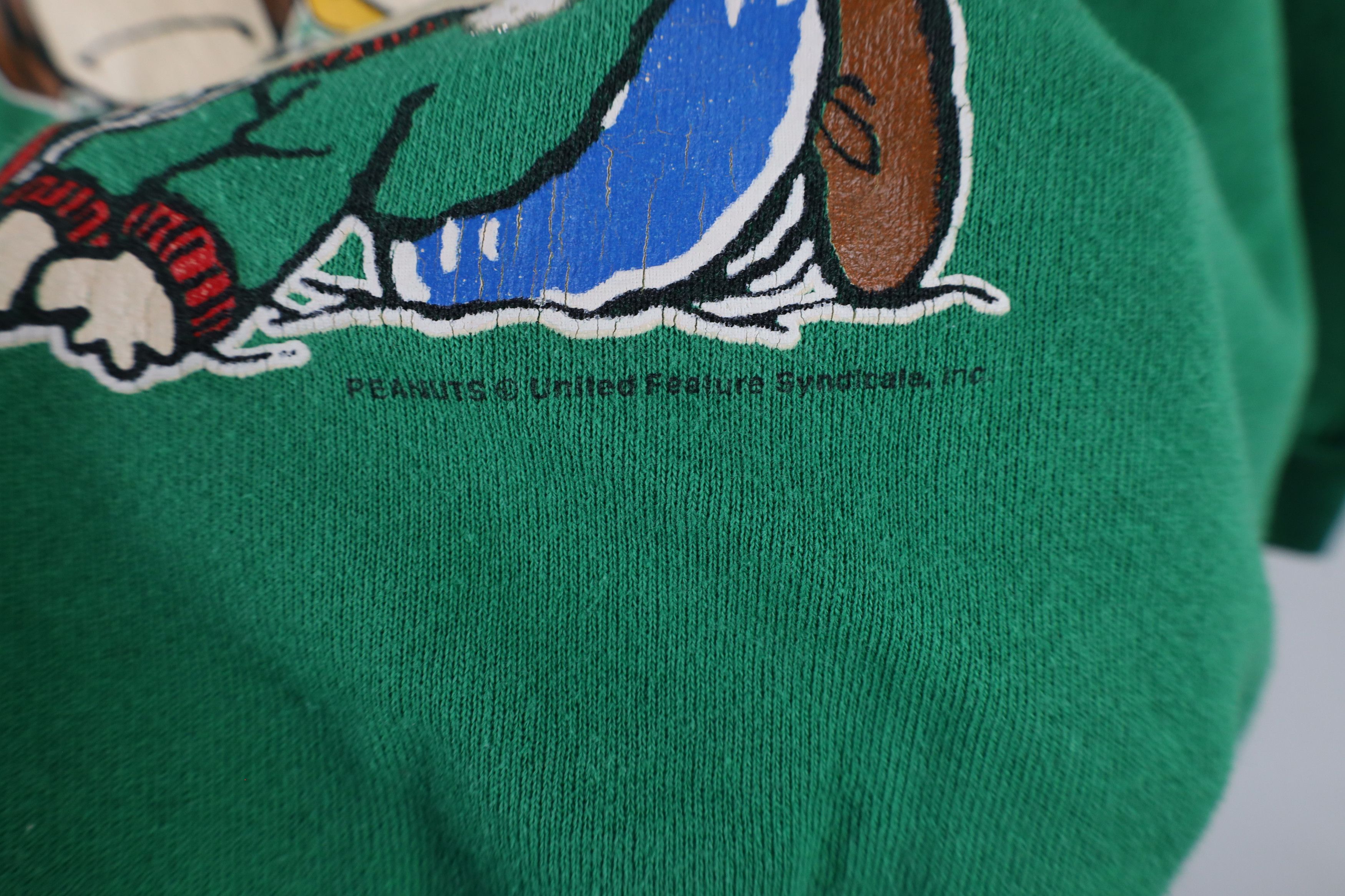 Vintage Vintage 90s Charlie Brown Peanuts Christmas Tree Sweatshirt Size US L / EU 52-54 / 3 - 8 Thumbnail