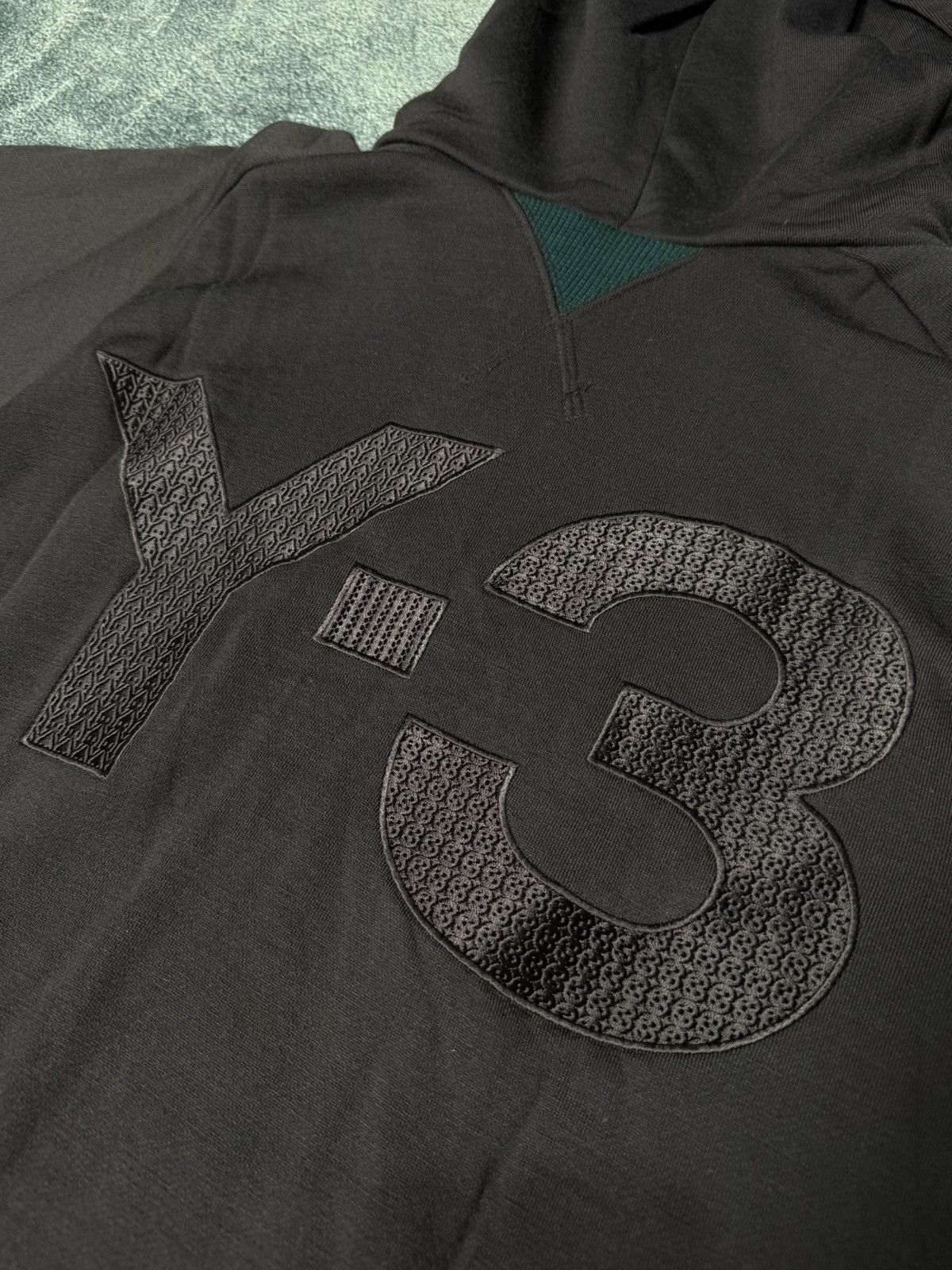 Adidas × Y's Adidas X Y-3 hoodie embroidery Size US L / EU 52-54 / 3 - 3 Thumbnail