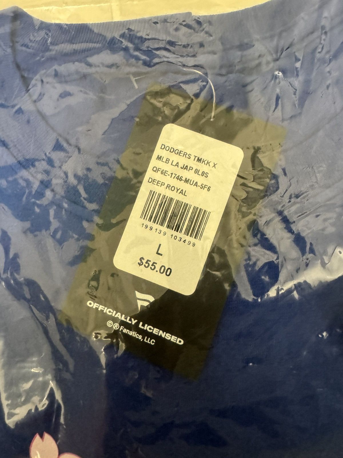 MLB × Takashi Murakami Dodgers Murakami Shirt Fanatics Blue Size Large Size US L / EU 52-54 / 3 - 3 Thumbnail