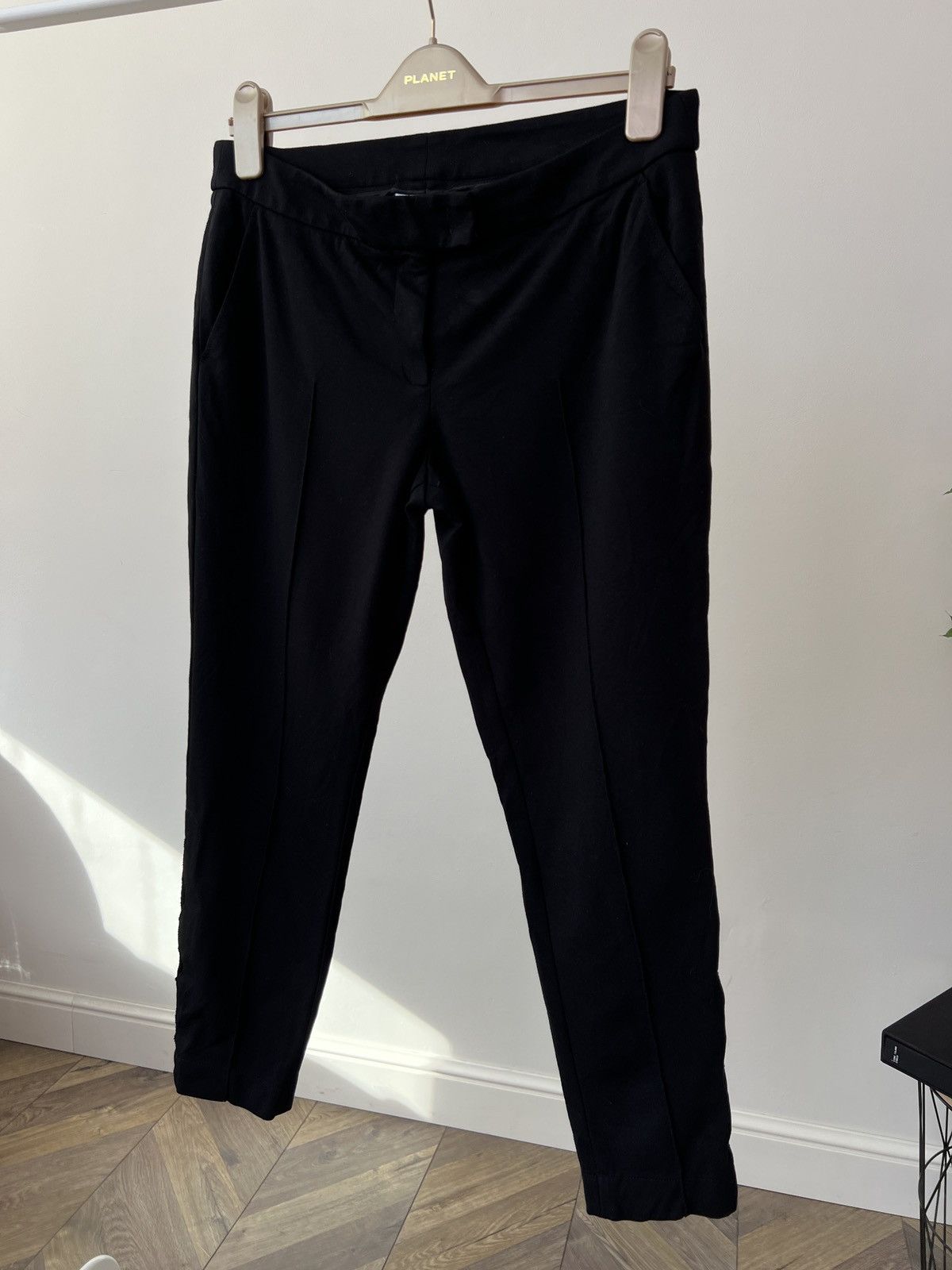 Akris Vintage Akris Punto Women’s Black Slim Fit Pants Size 30" / US 8 / IT 44 - 3 Thumbnail