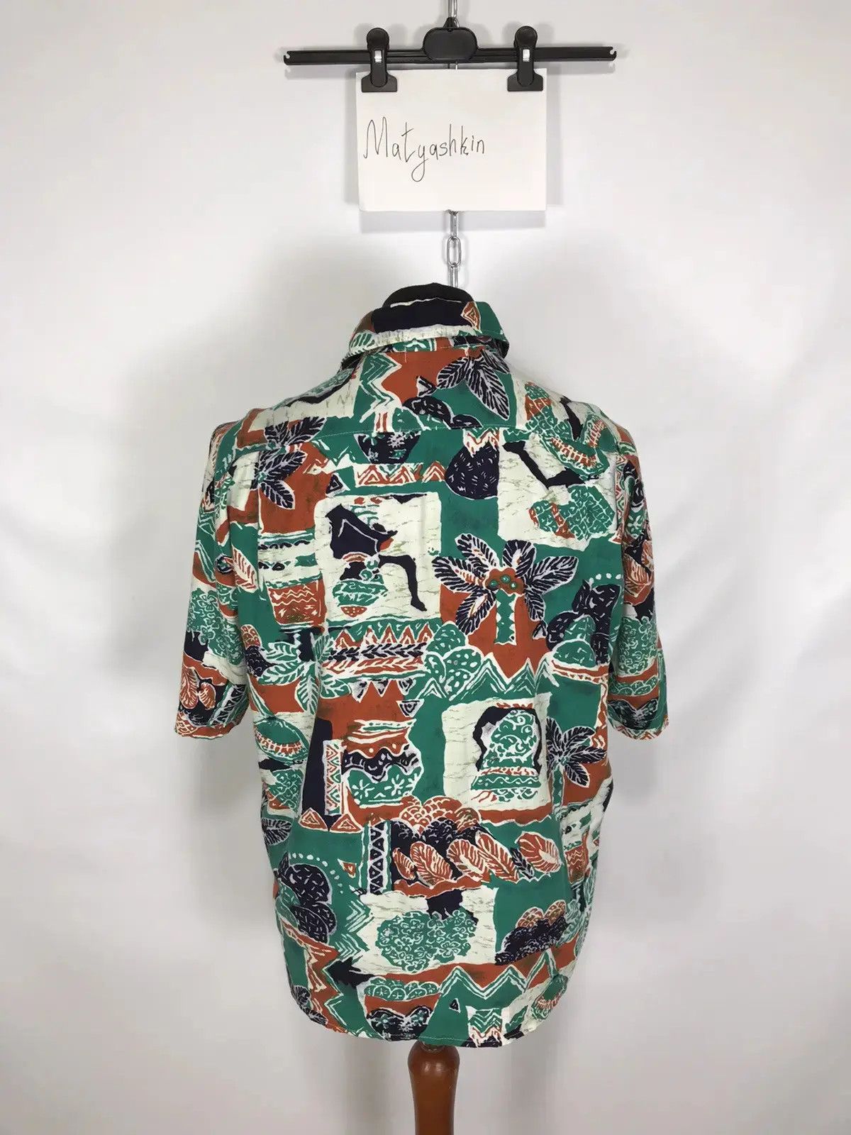Vintage vintage Hawaiian shirt size M Size US M / EU 48-50 / 2 - 2 Thumbnail