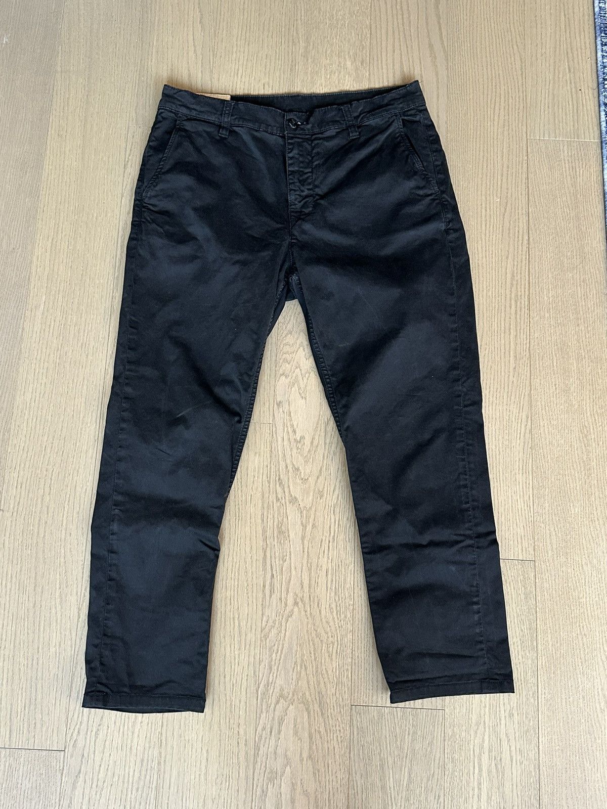 Nudie Jeans Black Slim Fit Trousers Size US 32 / EU 48 - 1 Thumbnail