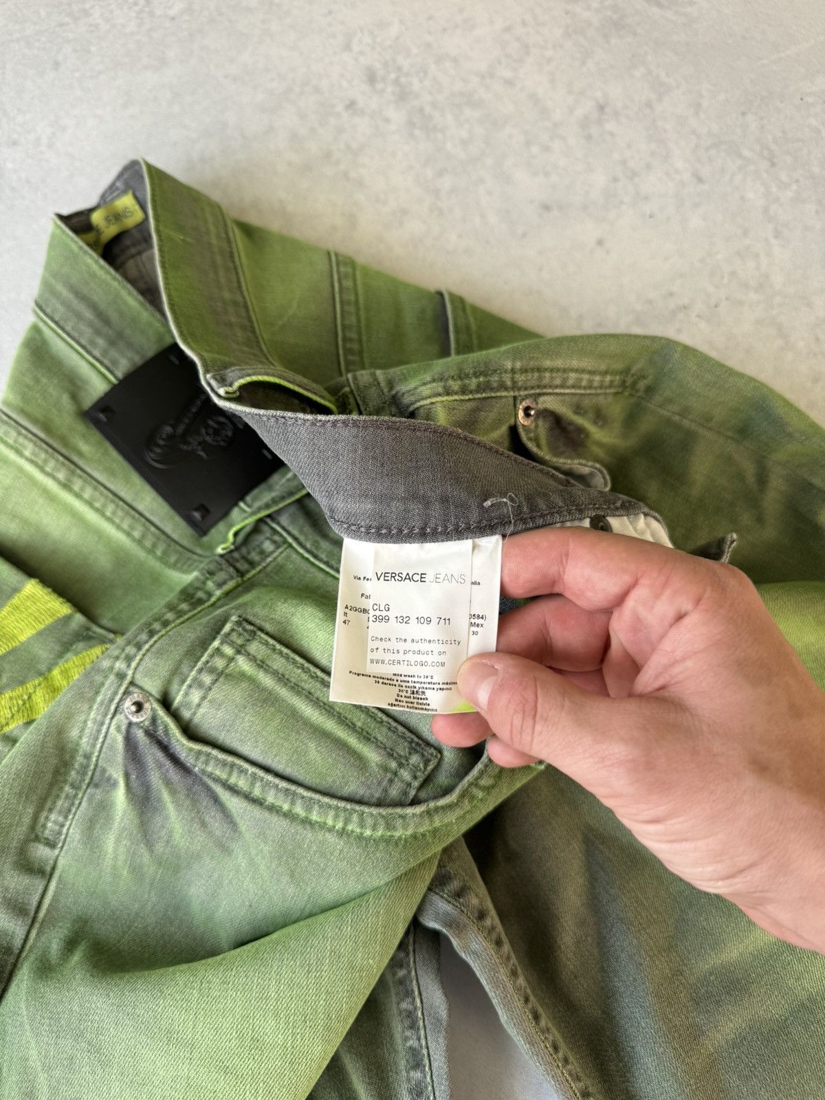 Versace Jeans Couture Versace Jeans Y2k Jeans Size US 33 - 13 Thumbnail