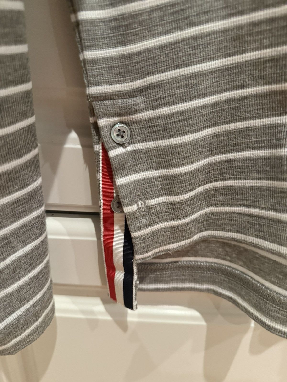 Thom Browne Thom Browne 4-Bar long sleeve t-shirt Size US L / EU 52-54 / 3 - 5 Thumbnail