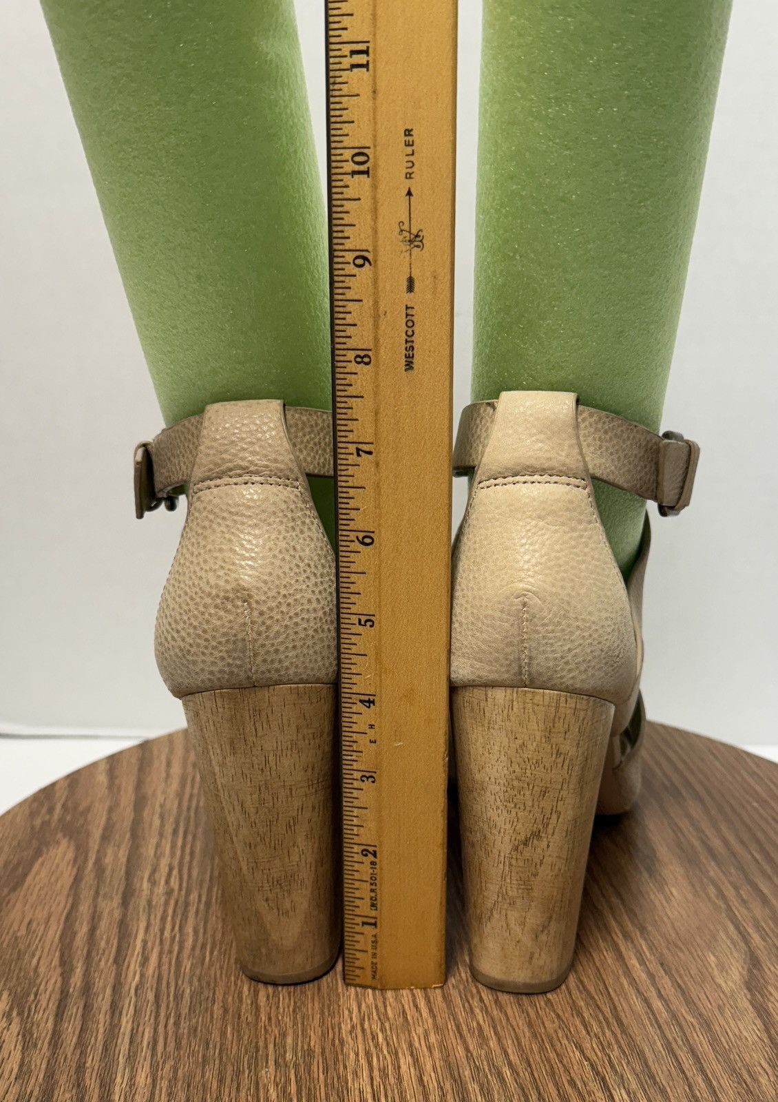 Splendid Splendid Jimmy Crisscross Mushroom Wooden Block Heel Size US 10 / IT 40 - 5 Thumbnail