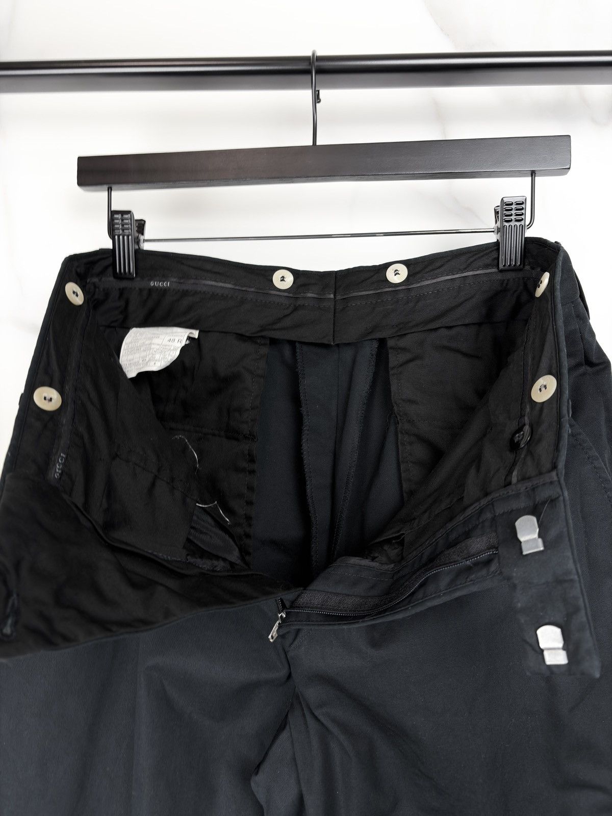 Gucci Gucci Tom Ford Vintage Buttoned Suit Trousers Pants Navy Size US 30 / EU 46 - 6 Thumbnail