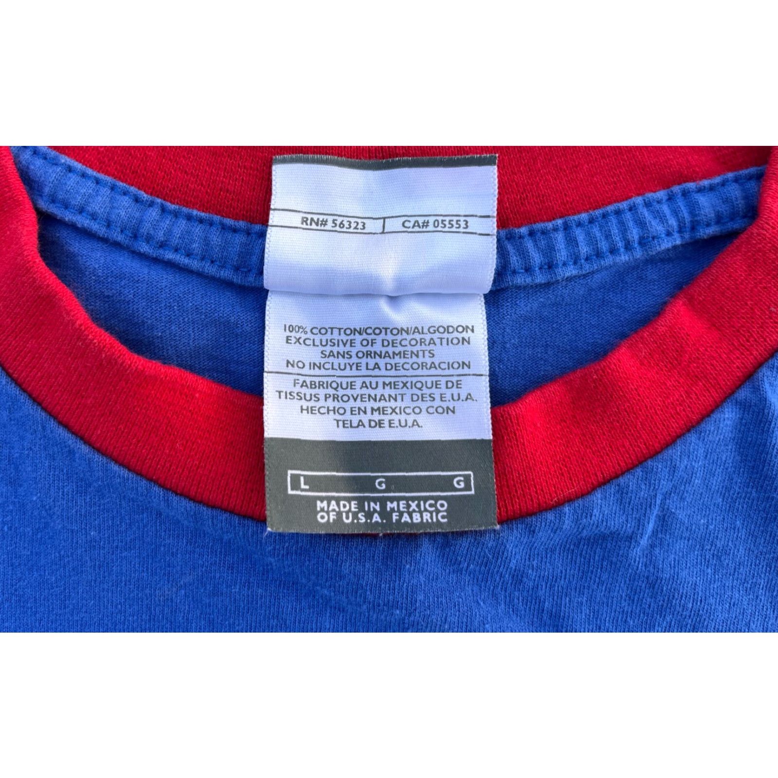 Nike VINTAGE Nike Team Chicago T-Shirt Mens L Blue 2006 Sports Shirt Short Sleeve Crew Neck Size US L / EU 52-54 / 3 - 5 Thumbnail