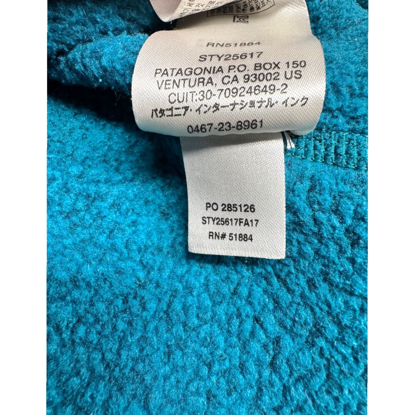 Patagonia Patagonia Women's Better Sweater 1/4-Zip Blue Green Size M Sweater Womens 1/4-Zip Size M / US 6-8 / IT 42-44 - 7 Thumbnail