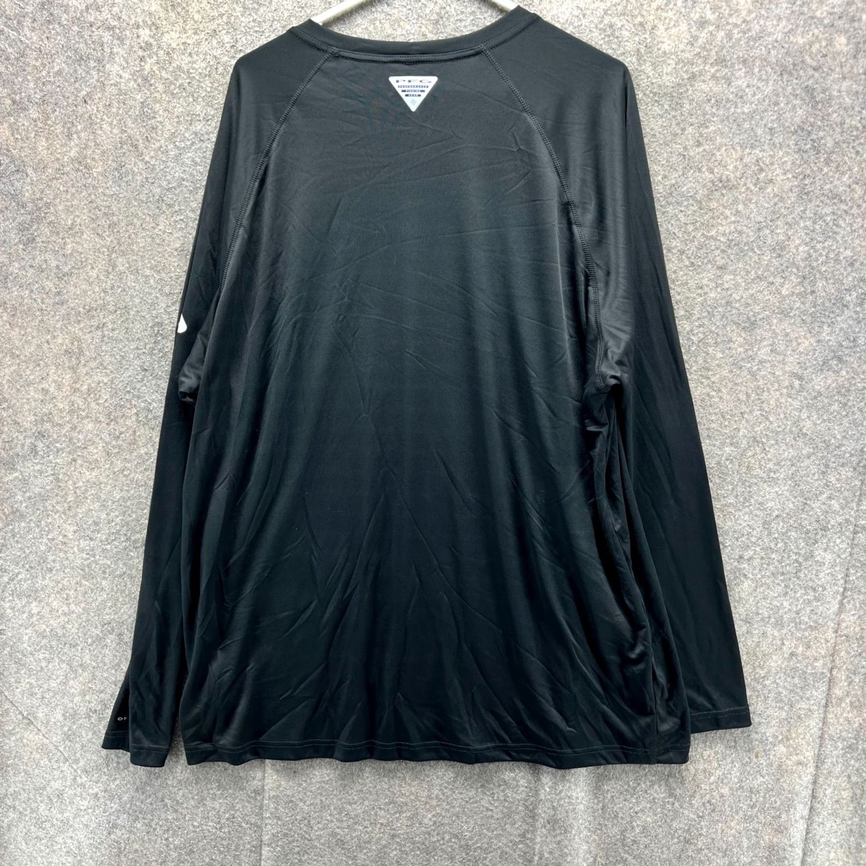 Vintage Columbia Shirt Men XL Black PFG Terminal Tackle Long-Sleeve Crew Neck Size US XL / EU 56 / 4 - 2 Thumbnail