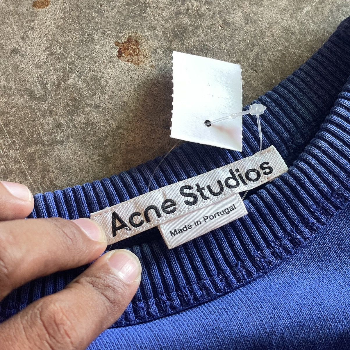 Acne Studios × Designer Acne Studios Mini Spell Out Crewneck Size US S / EU 44-46 / 1 - 3 Thumbnail