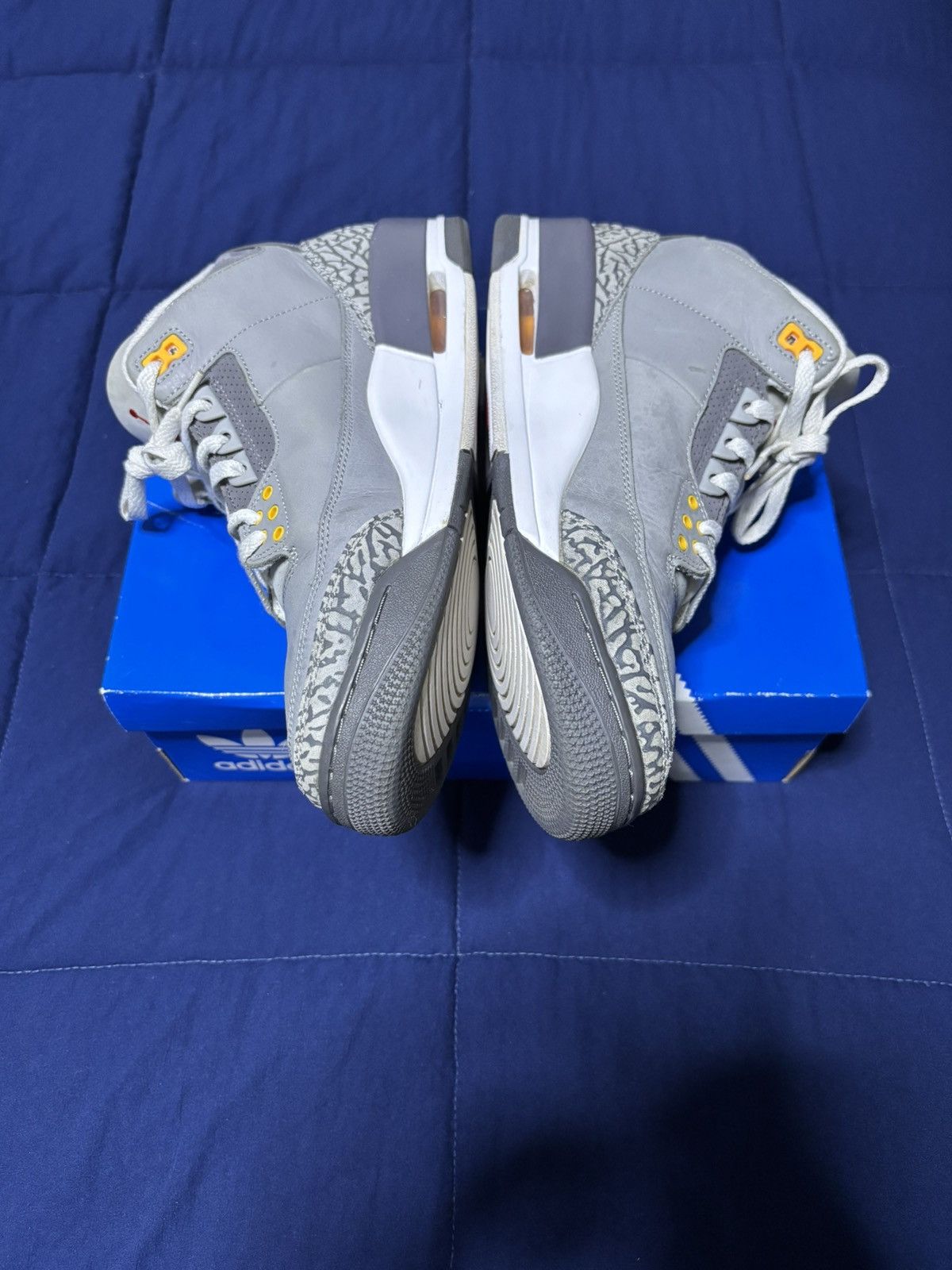Jordan Brand Jordan 3 Retro Cool Grey 2021 Size 10.5 Size US 10.5 / EU 43-44 - 4 Thumbnail