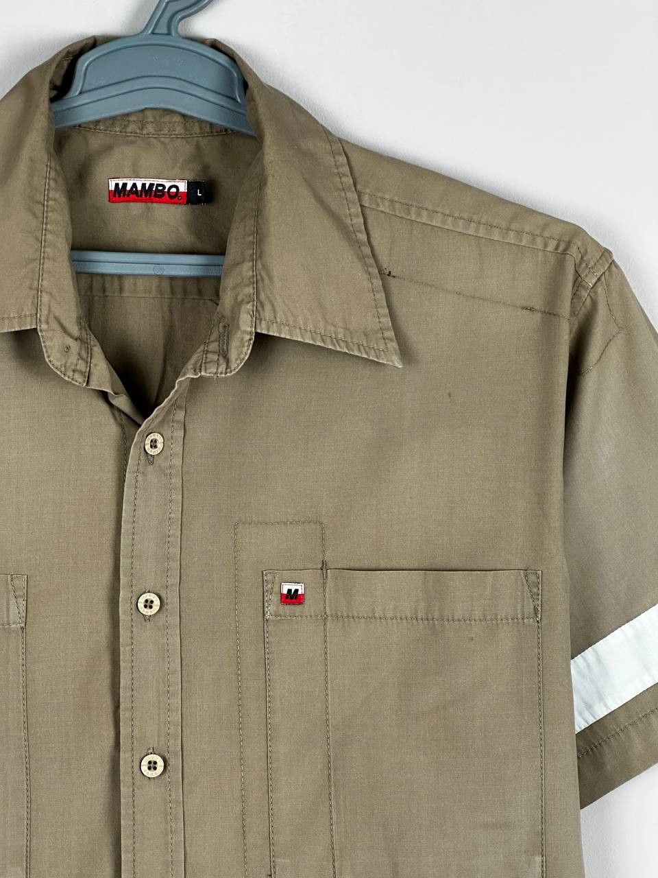 Mambo Mambo Surf Deluxe Khaki Short Sleeve Surf Shirt Size US L / EU 52-54 / 3 - 5 Thumbnail