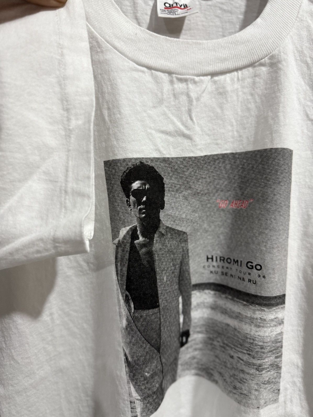 Band Tees × Vintage Vintage 90s Hiromi Go Go Ahead Tour By Anvil Tee Size US M / EU 48-50 / 2 - 5 Thumbnail
