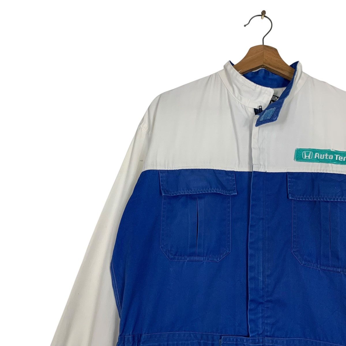 Honda Vintage HONDA Auto Terrace Worker Coverall #2813-C127 Size US 38 / EU 54 - 3 Thumbnail