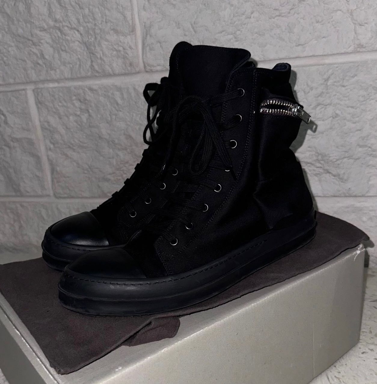 Rick Owens Cargo Ramones Black