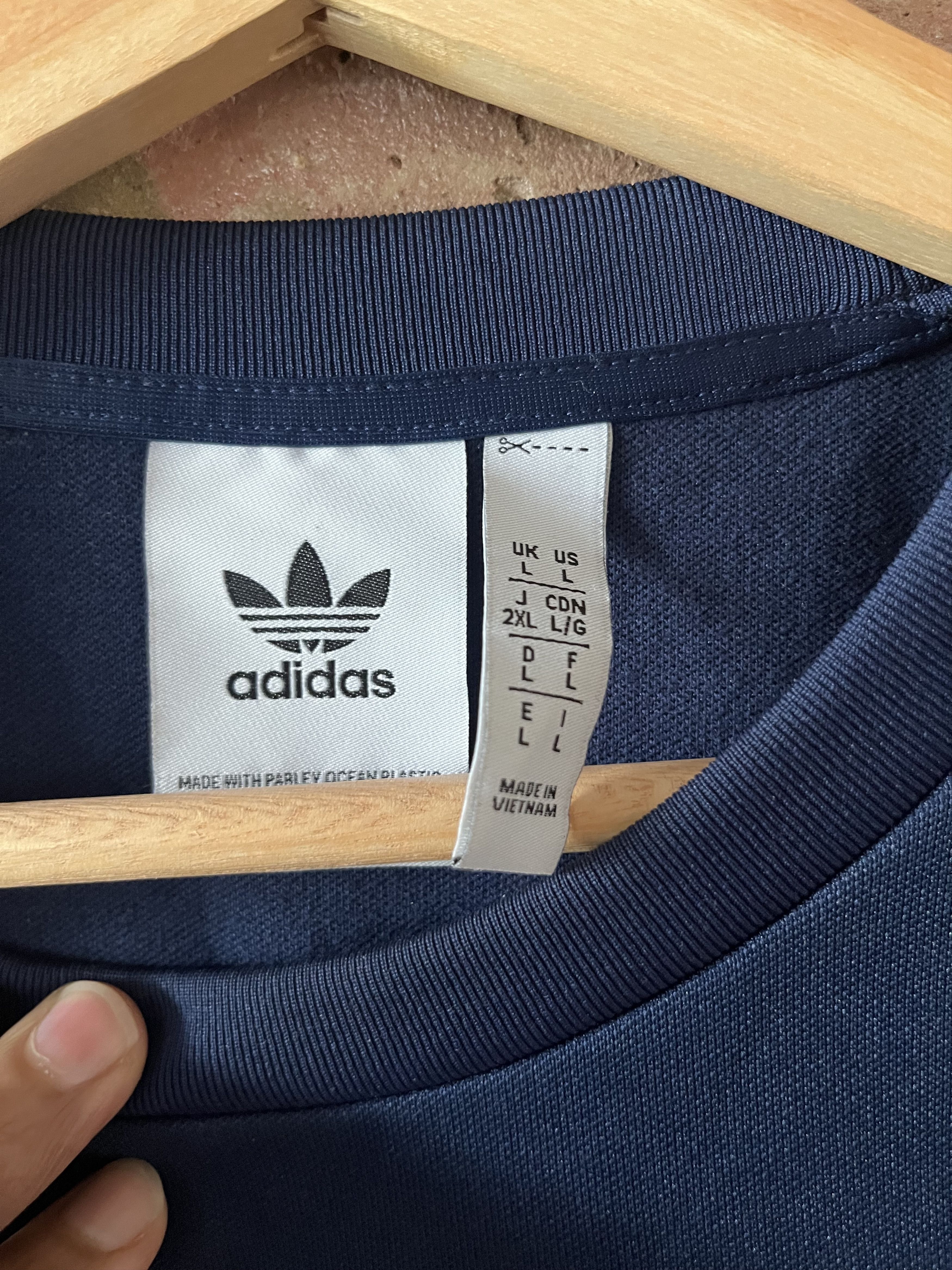 Adidas Adidas Track Long Sleeve Size US L / EU 52-54 / 3 - 2 Thumbnail