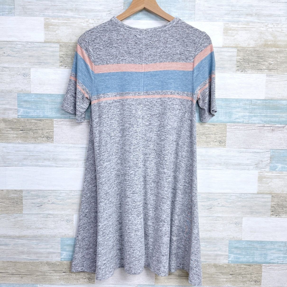 Other Lou & Grey Striped Marlknit Swing Dress Gray Womens Small Size S / US 4 / IT 40 - 4 Thumbnail