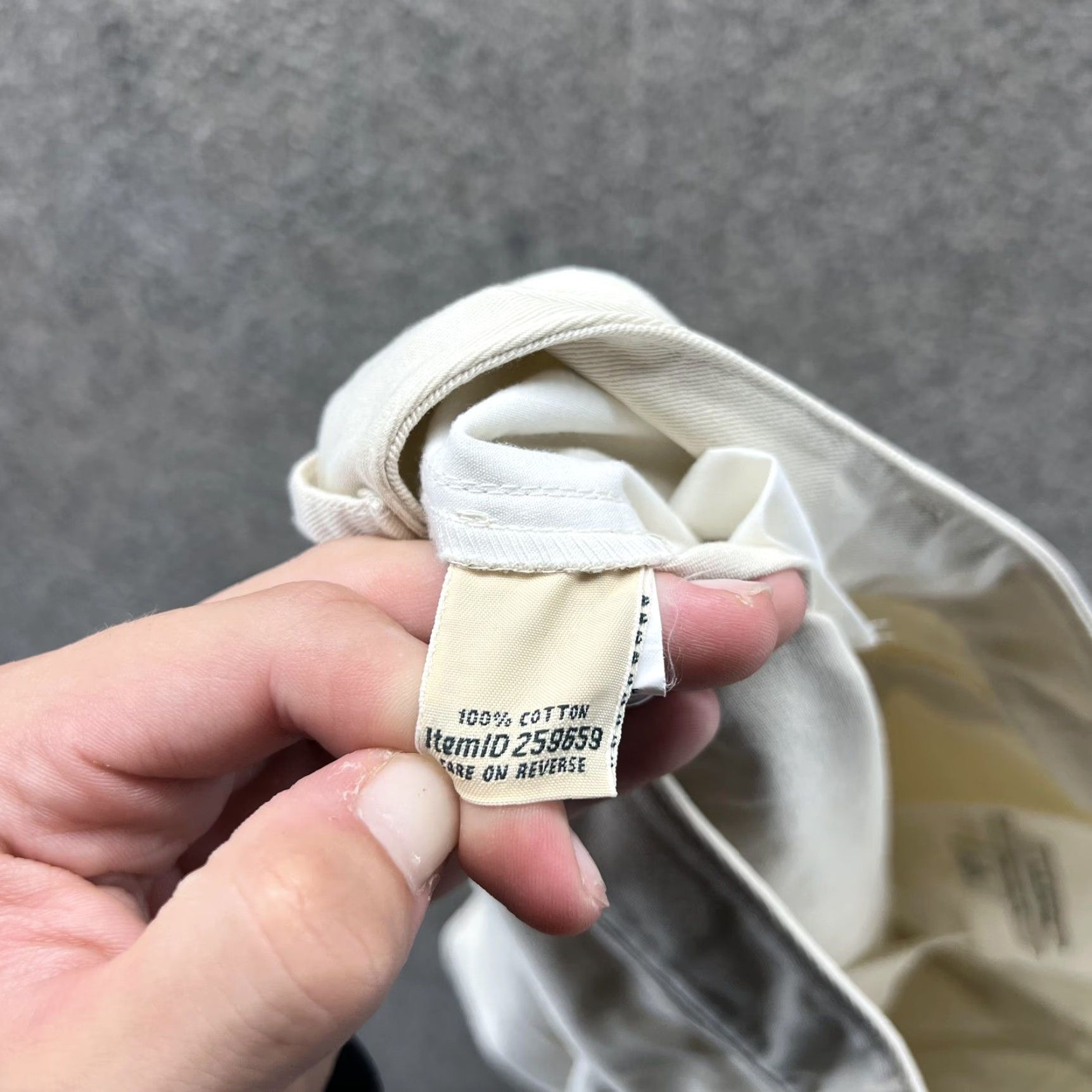 Vintage LL Bean Pants Womens 6 Khaki Favorite Fit Chino Straight Leg Cotton Casual Pockets Zip Back Welt Mens Womens Girls Boys Size 28" / US 6 / IT 42 - 4 Thumbnail