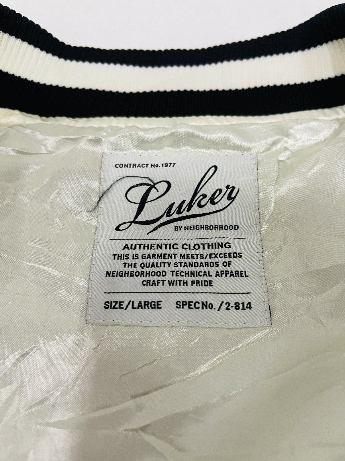 Other Luker Sukajan Zipper Jacket (07) Size US L / EU 52-54 / 3 - 4 Thumbnail