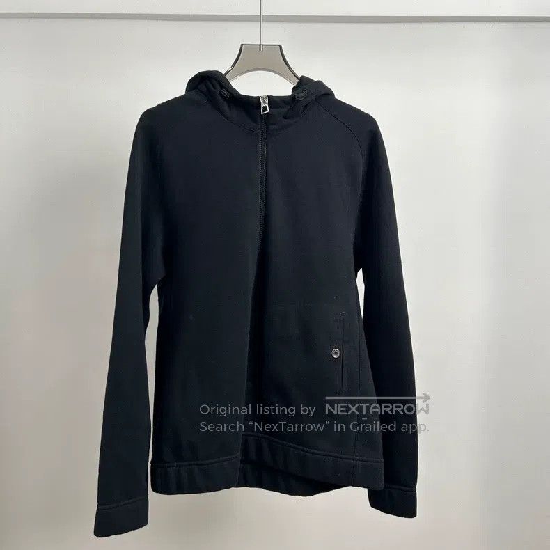 Hermes Hermes Black Hooded Sweatshirt Size L / US 10 / IT 46 - 1 Thumbnail